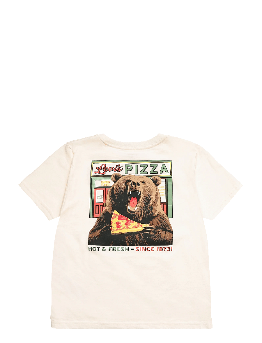 Levi's - TE-S/S TEE - kortärmade t-shirts - levi's egret - 1