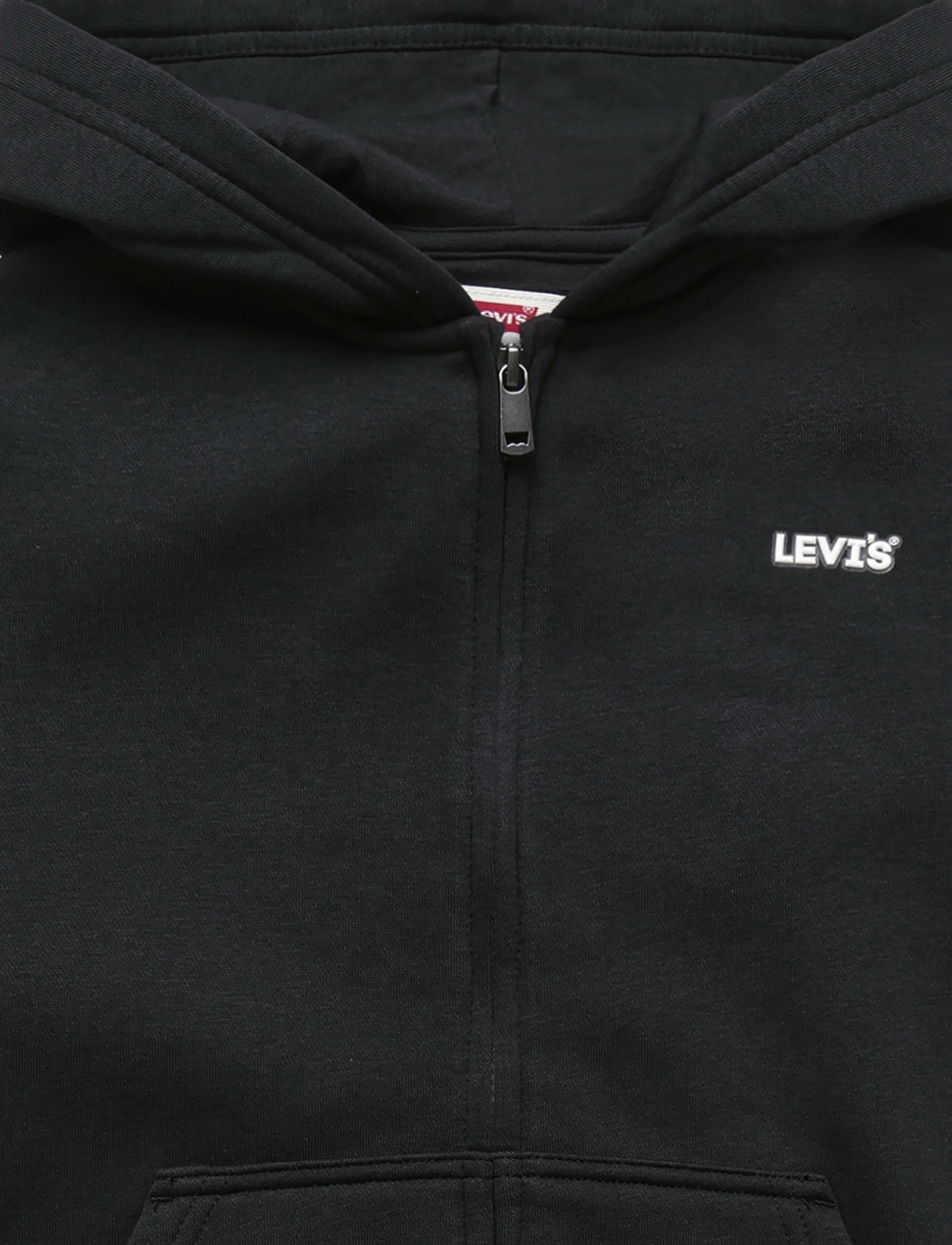 Levi's - ZH-FULL ZIP HOODY - fleecejacken - jet black - 2