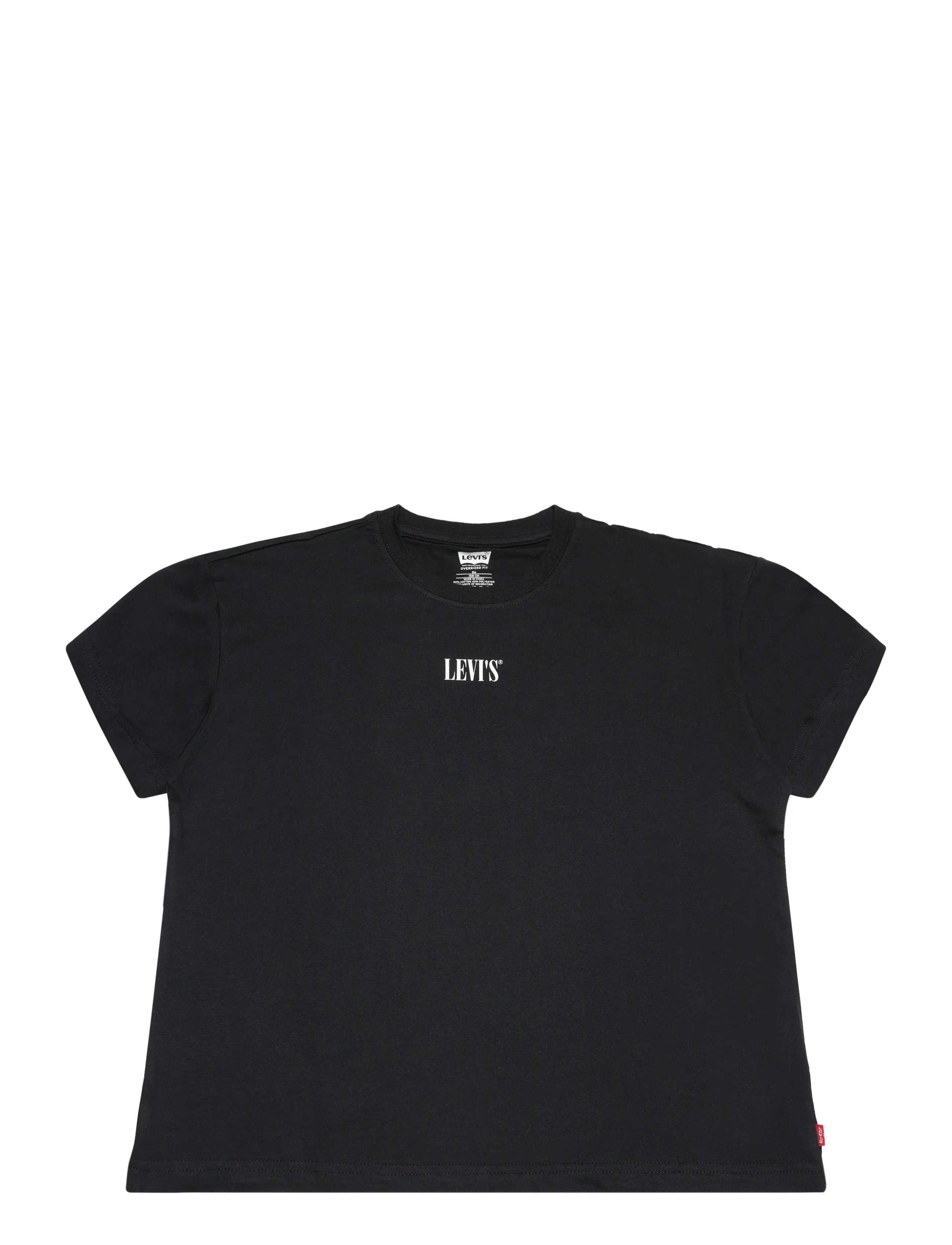 Levi's TE-S/S TEE - Tøj - JET BLACK / black