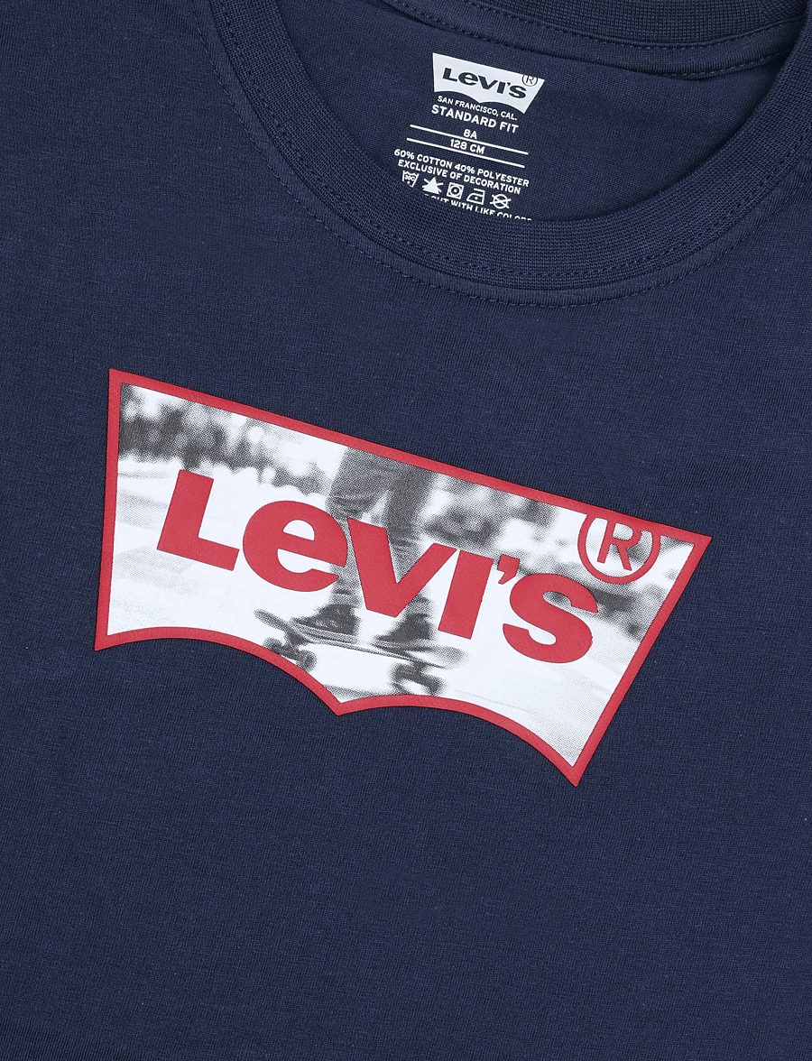 Levi's - TE-S/S TEE - lühikeste varrukatega t-särgid - naval academy - 2