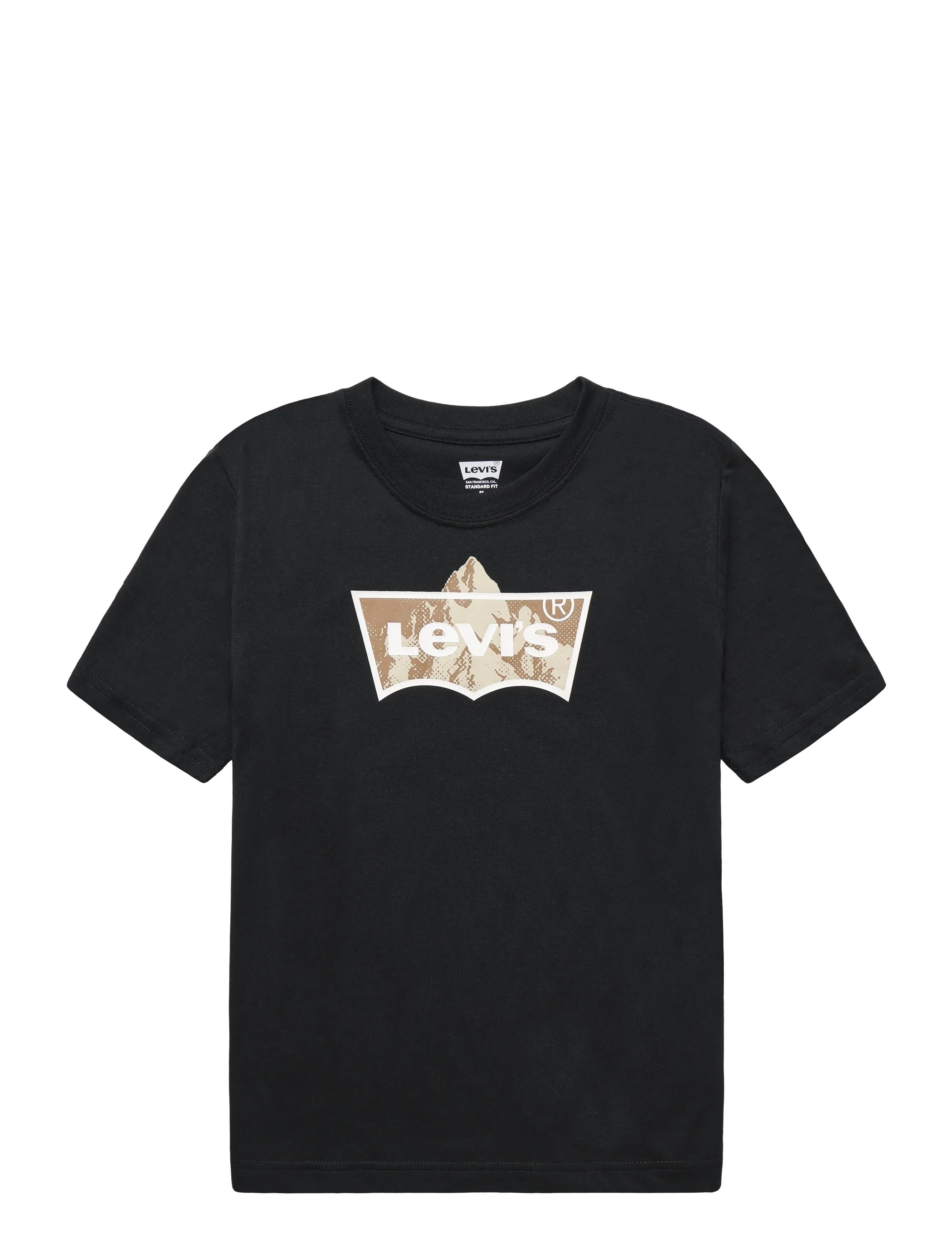 Levi's TE-S/S TEE - Tagasi kooli - JET BLACK / black