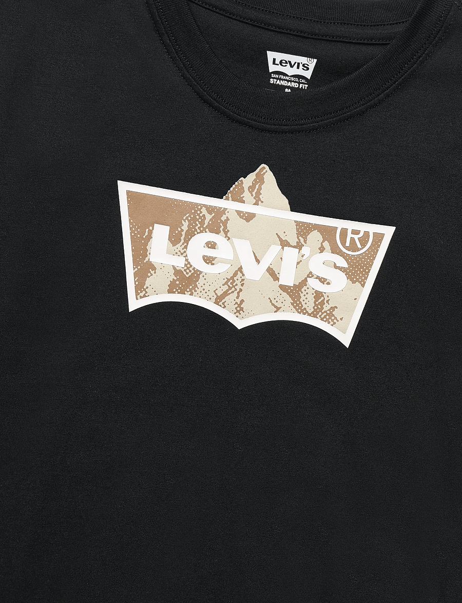 Levi's - TE-S/S TEE - lühikeste varrukatega t-särgid - jet black - 2