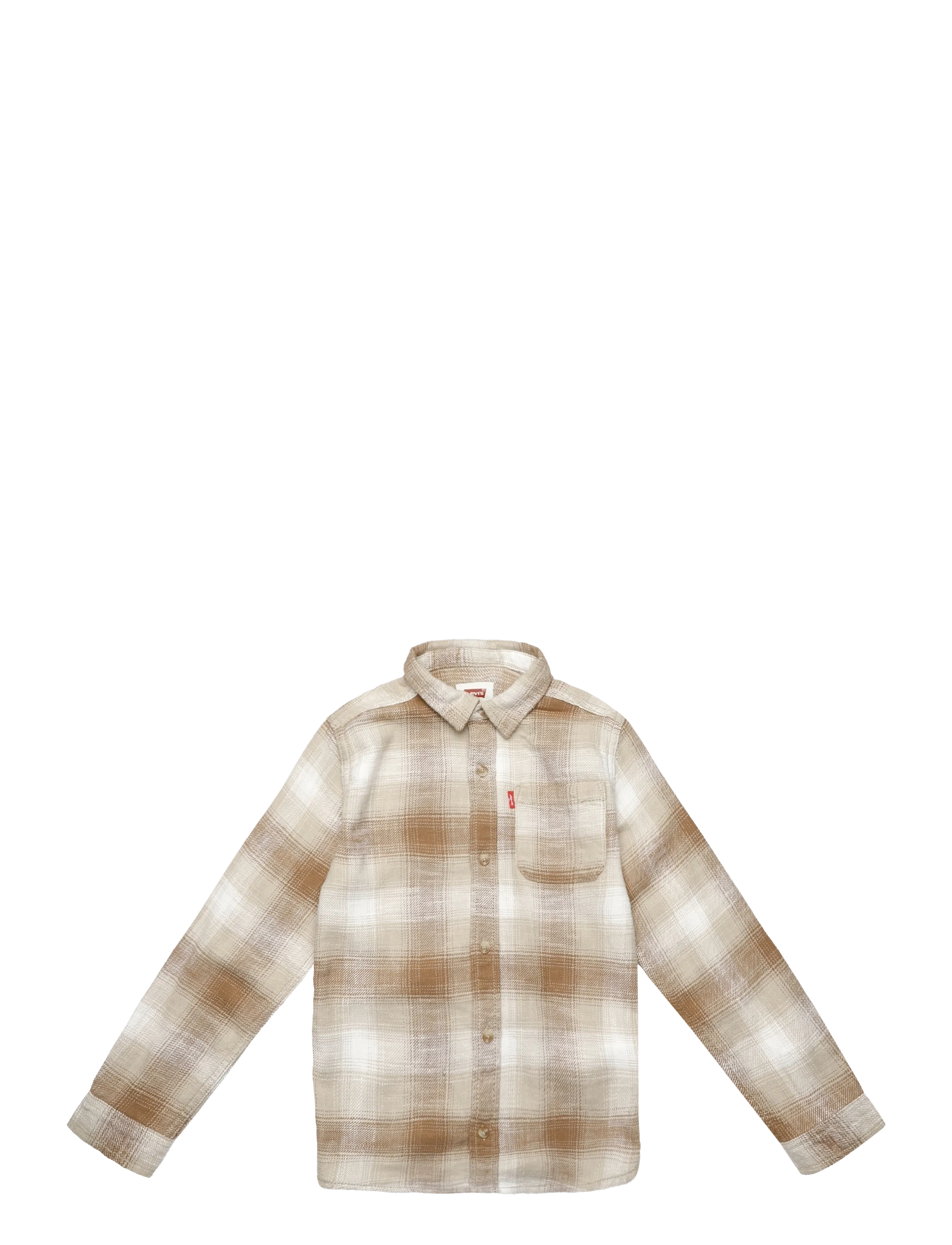 Levi's LW-L/S WOVEN TOP - Tagasi kooli - FOXTROT / brown