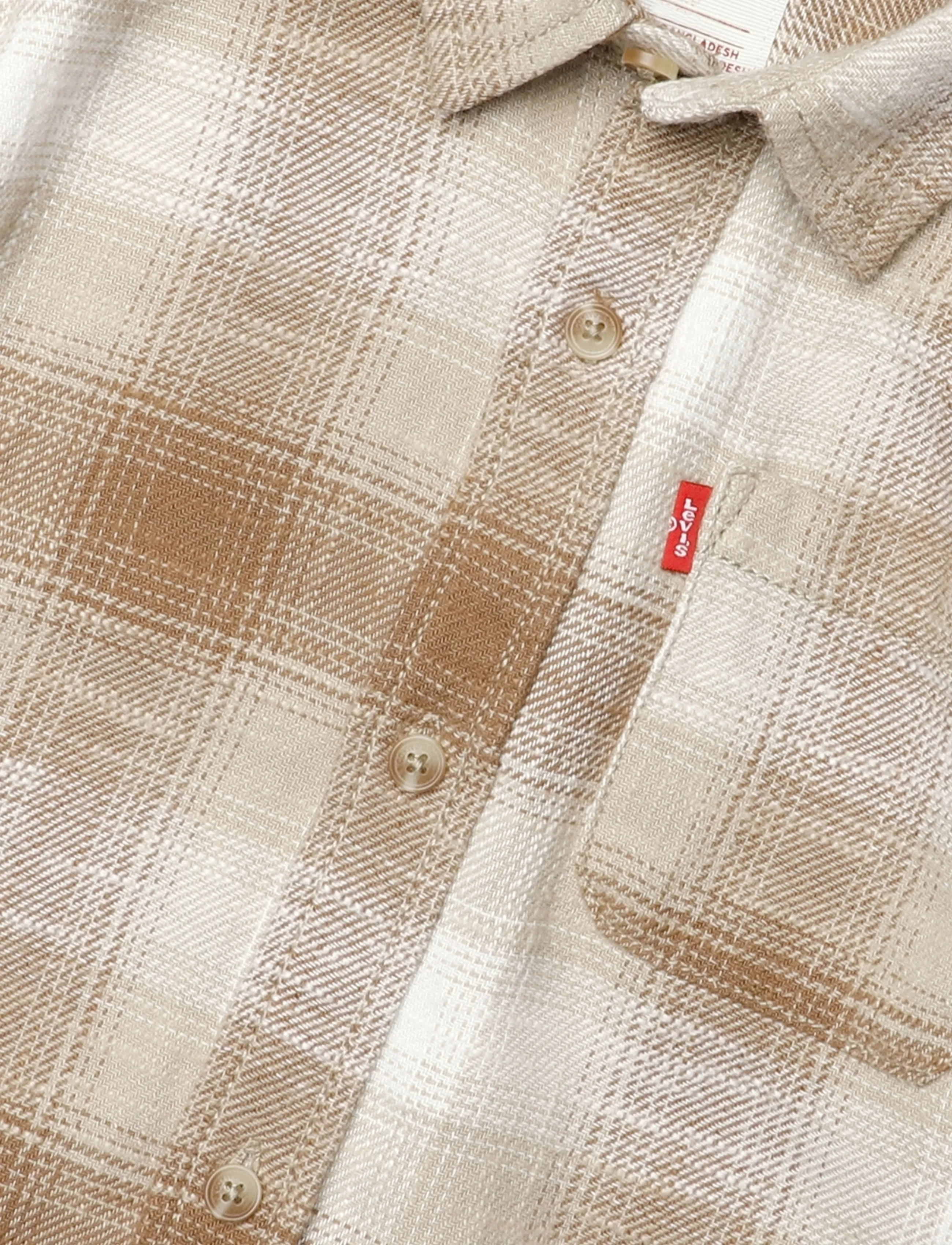 Levi's - LW-L/S WOVEN TOP - pikkade varrukatega särgid - foxtrot - 2