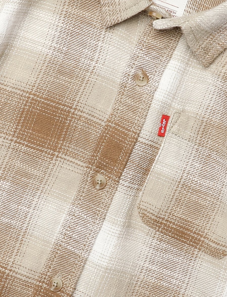 Levi's - LW-L/S WOVEN TOP - pikkade varrukatega särgid - foxtrot - 2