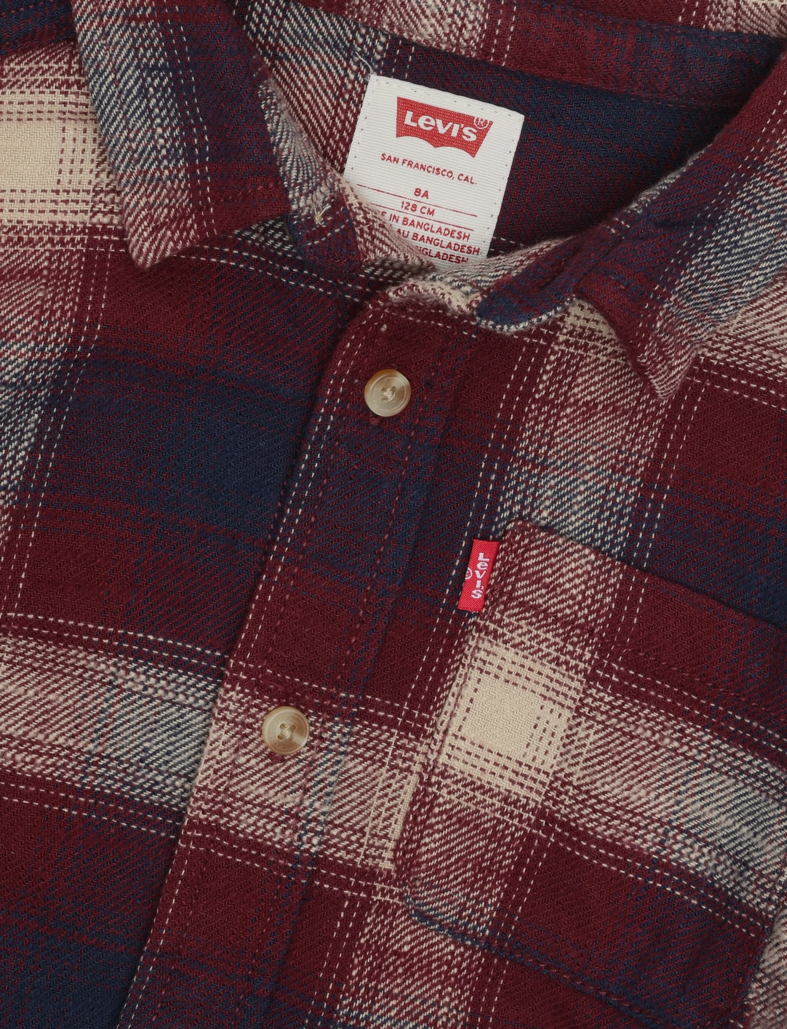 Levi's - LW-L/S WOVEN TOP - langærmede skjorter - tawny port - 2