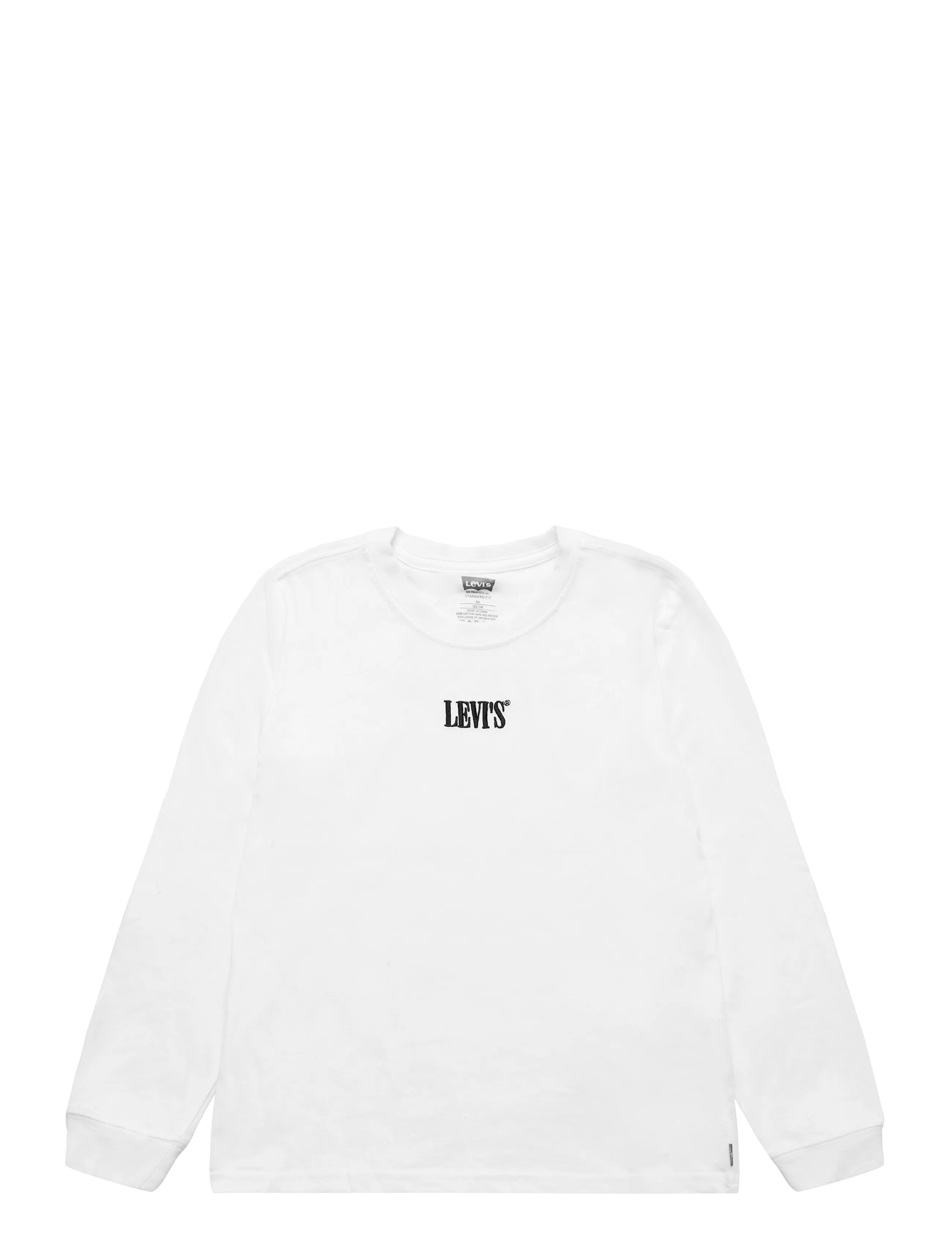 Levi's LS-L/S TEE - Tøj - WHITE / white