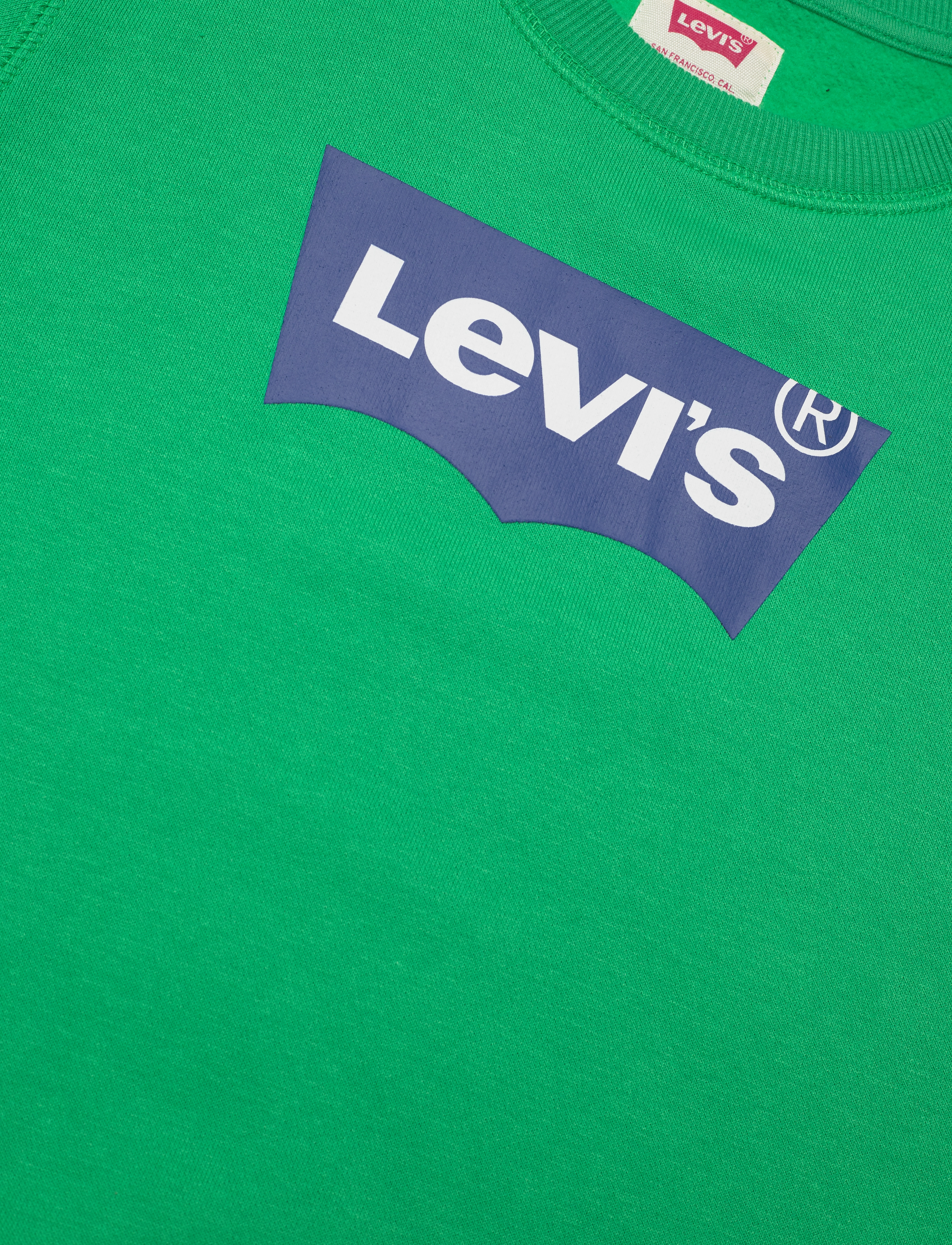 Levi's - Levi's® Batwing Crewneck Sweatshirt - sweatshirts & hættetrøjer - green - 2