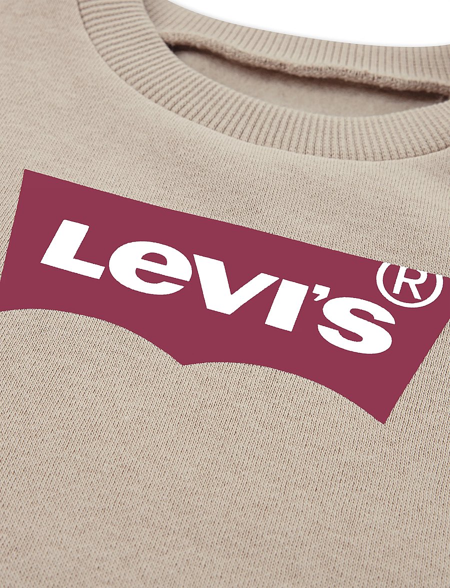 Levi's - Levi's® Batwing Crewneck Sweatshirt - sweatshirts - white pepper - 2