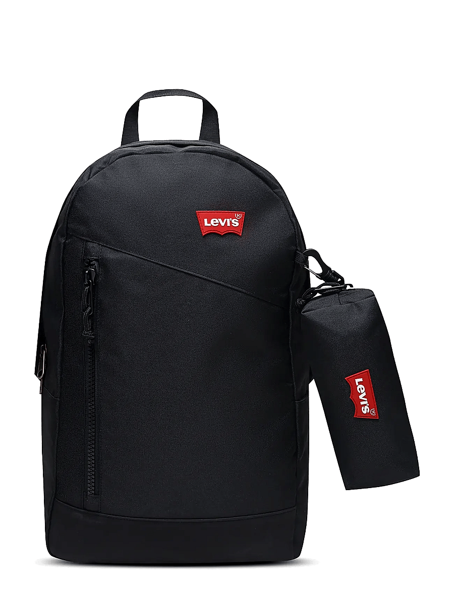 Levi's - Levi's® Explore Backpack with Pencil Case - rucksäcke - black - 0