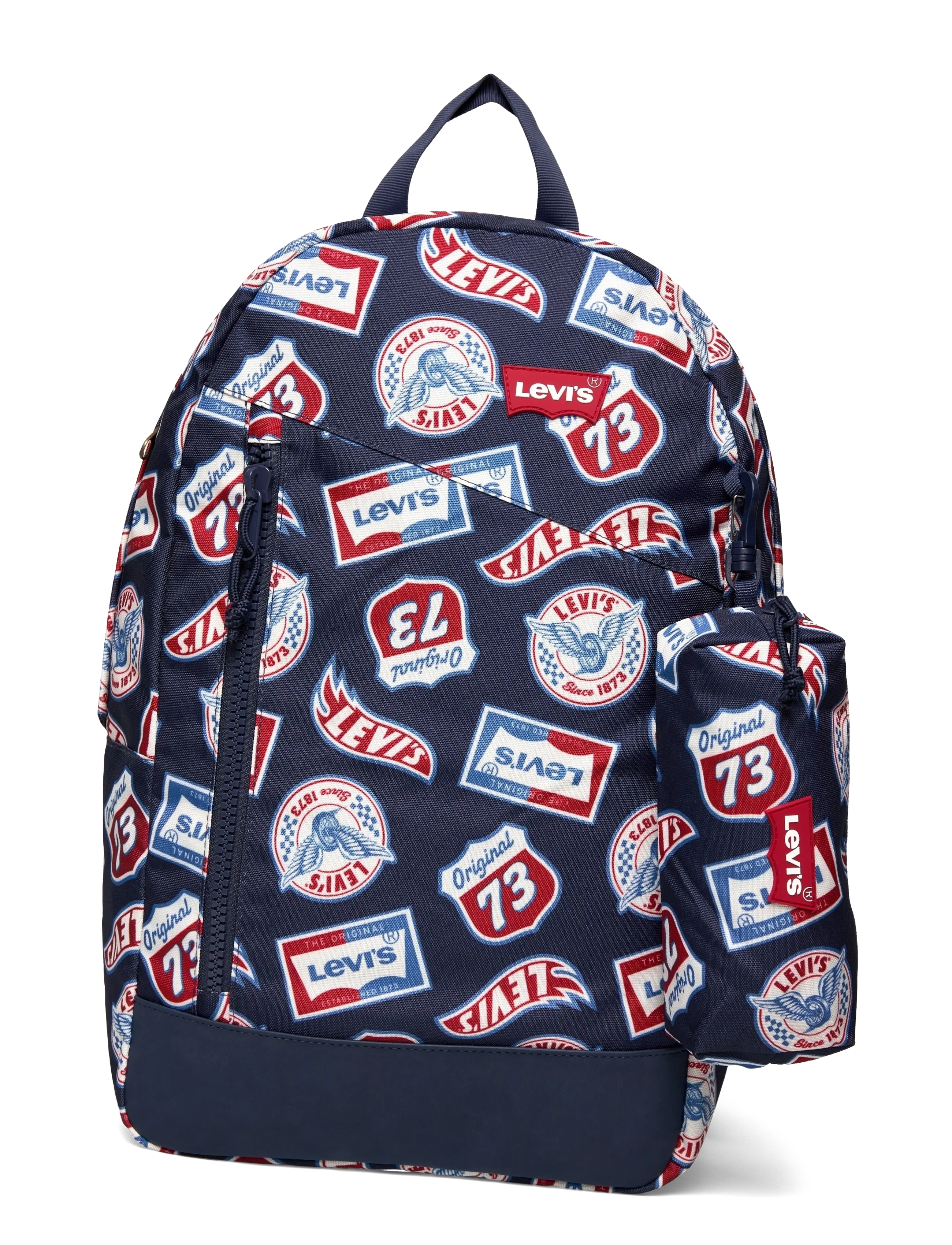 Levi's Explore Backpack With Pencil Case, One Size, Bags, Marineblau - Backpacks, Kinder