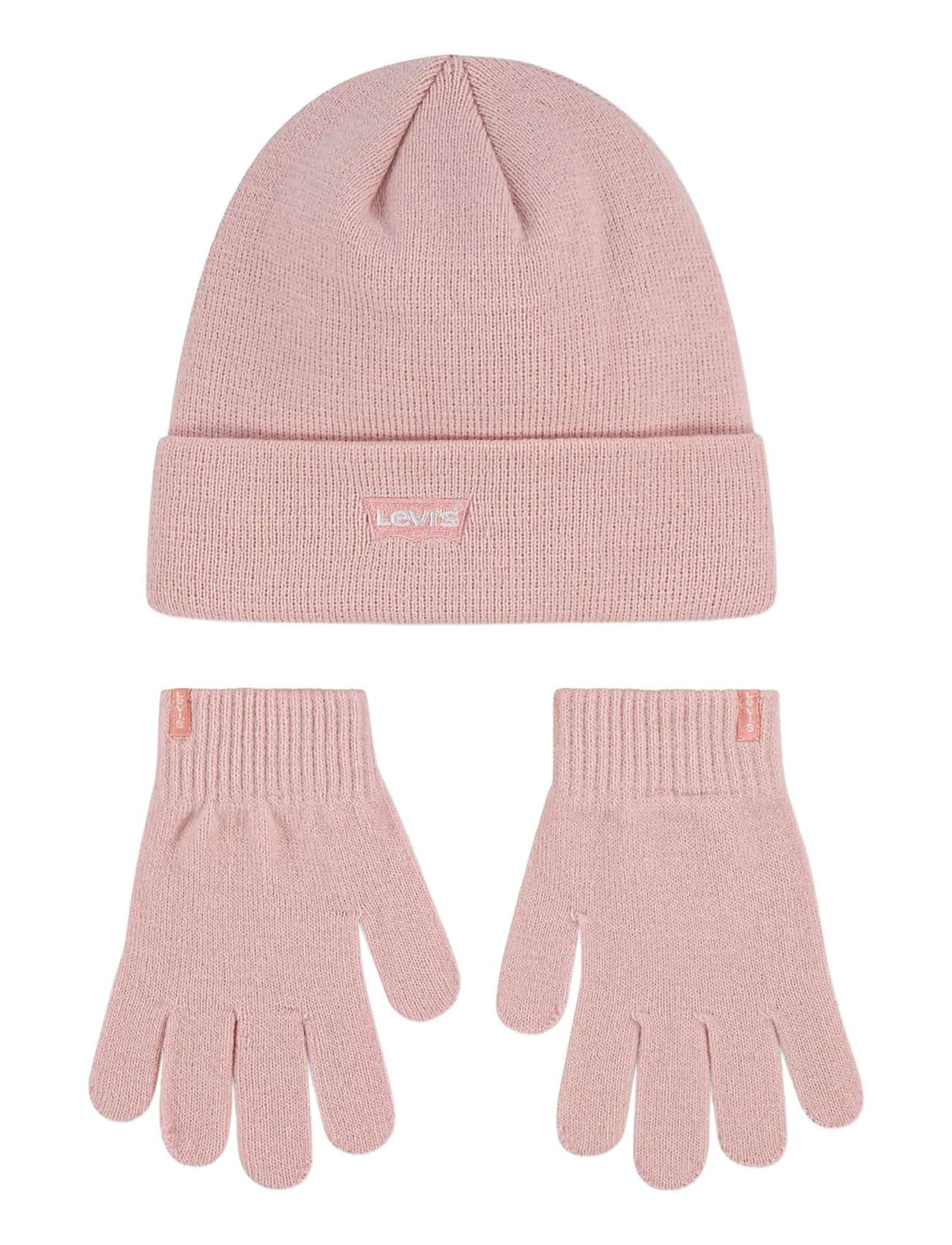 Levi's BH-BEANIE SETS - Accessories - CRYSTAL ROSE / pink/rose