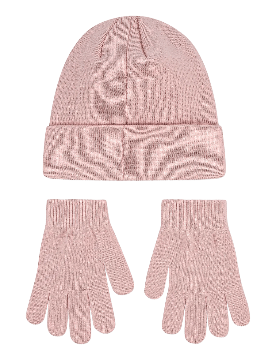 Levi's - BH-BEANIE SETS - gloves - crystal rose - 1