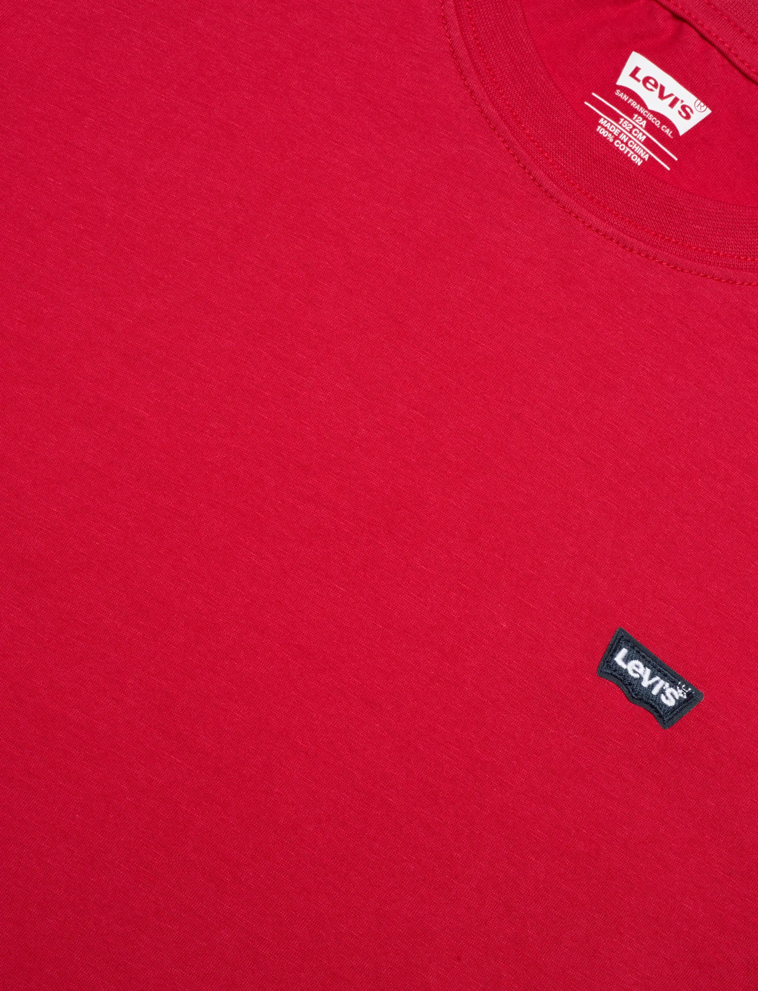 Levi's - TE-S/S TEE - kortærmede t-shirts - urban red - 2