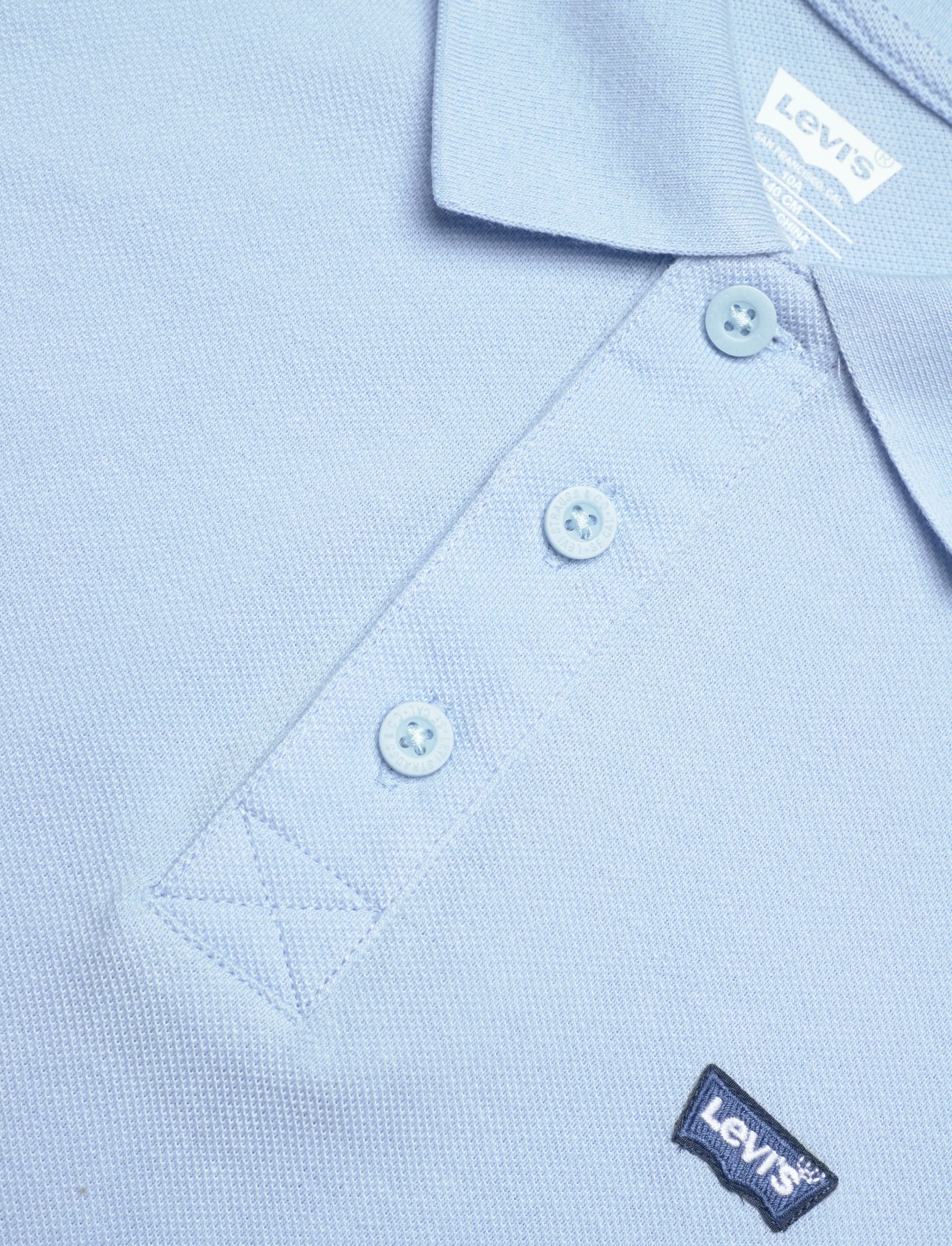 Levi's - Levi's® Batwing Polo Tee - short-sleeved polos - chambray blue levi's - 2