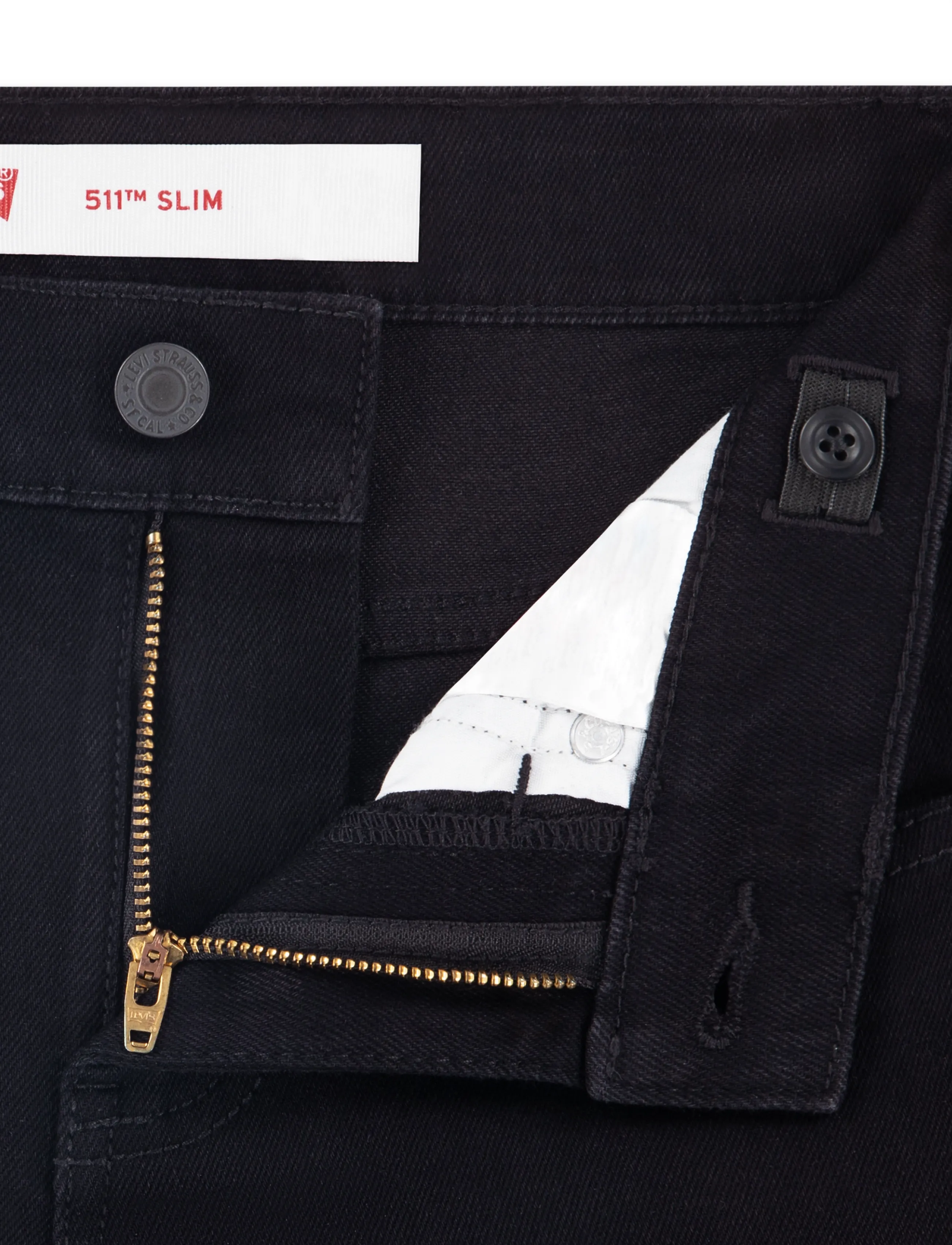 Levi's - Levi's® 511™ Slim Jeans - skinny jeans - black stretch - 4