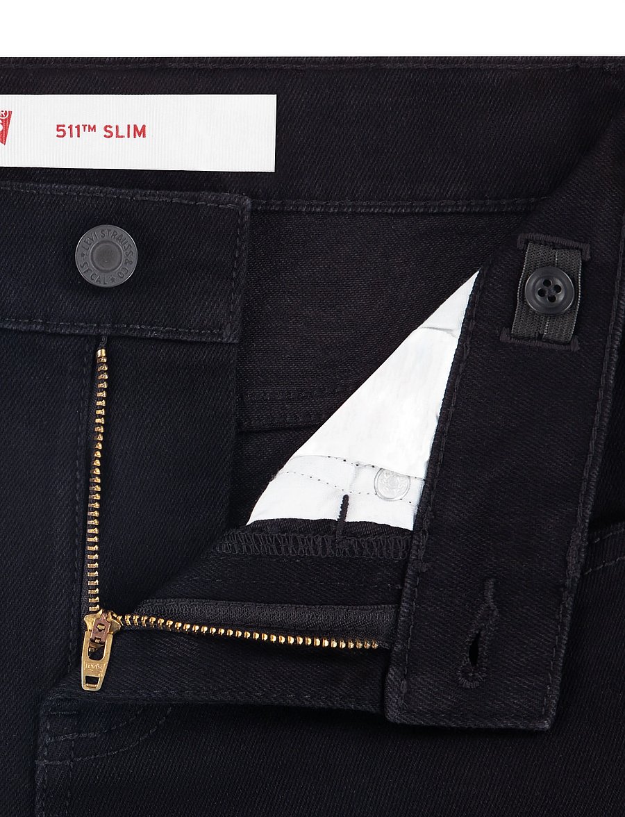 Levi's - Levi's® 511™ Slim Jeans - skinny jeans - black stretch - 4