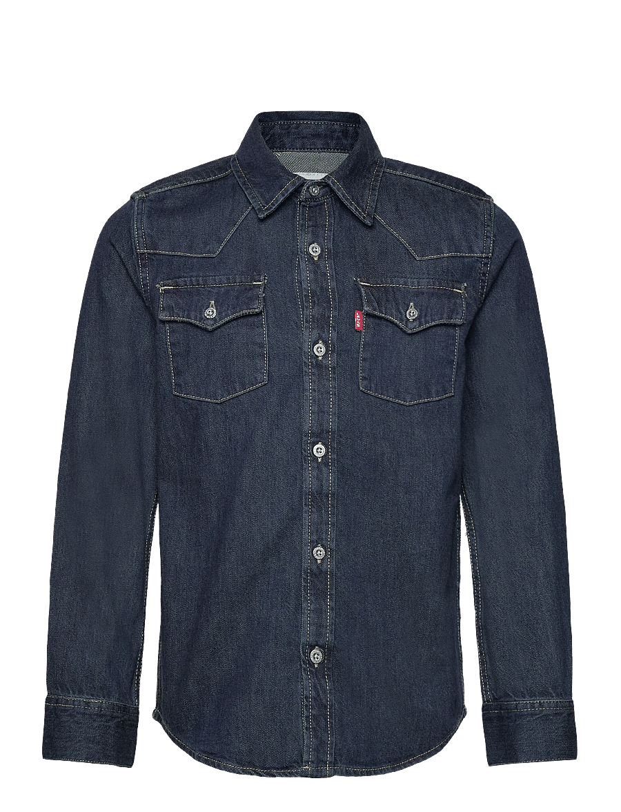 Levi's - LW-L/S WOVEN TOP - langärmlige hemden - dark hollow - 0