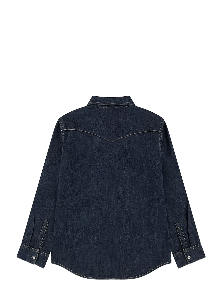 Levi's - LW-L/S WOVEN TOP - langärmlige hemden - dark hollow - 1