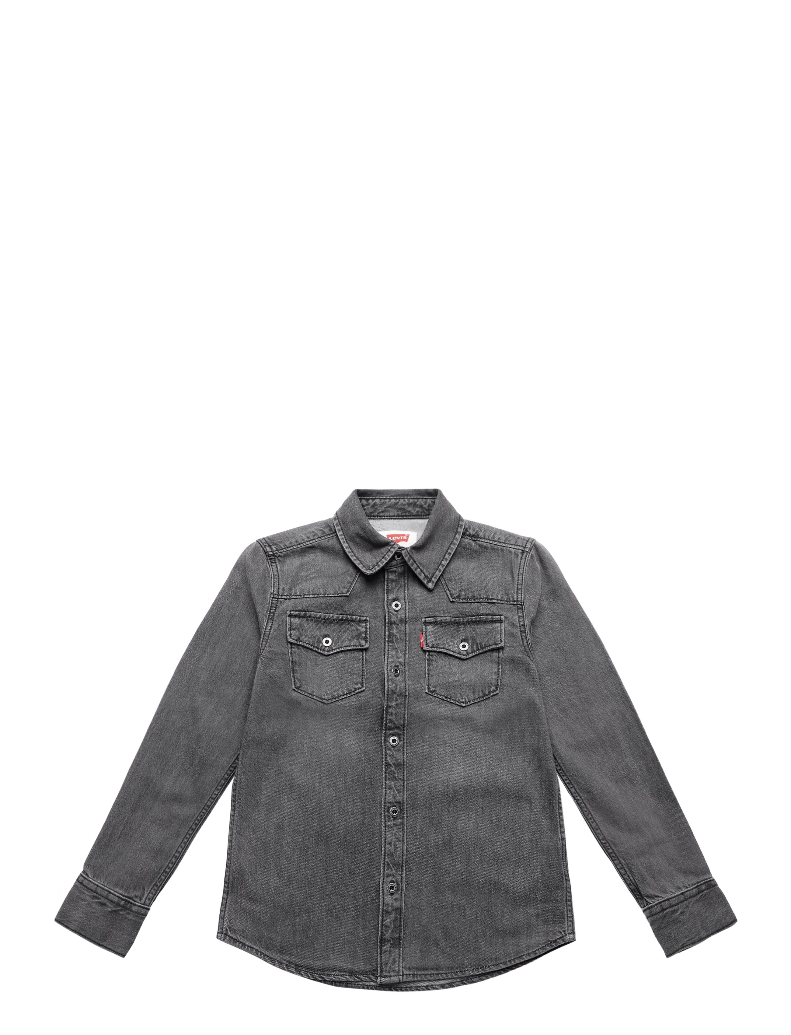 Levi's LW-L/S WOVEN TOP - Särgid - INCOGNITO / grey