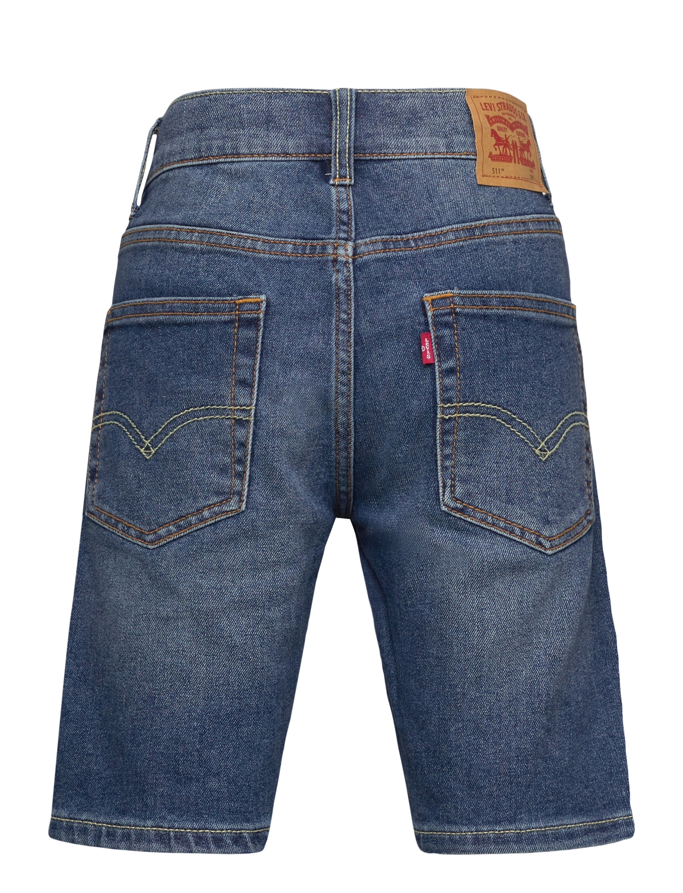Levi's - EH-DENIM SHORTS - shorts - goldenrod - 1