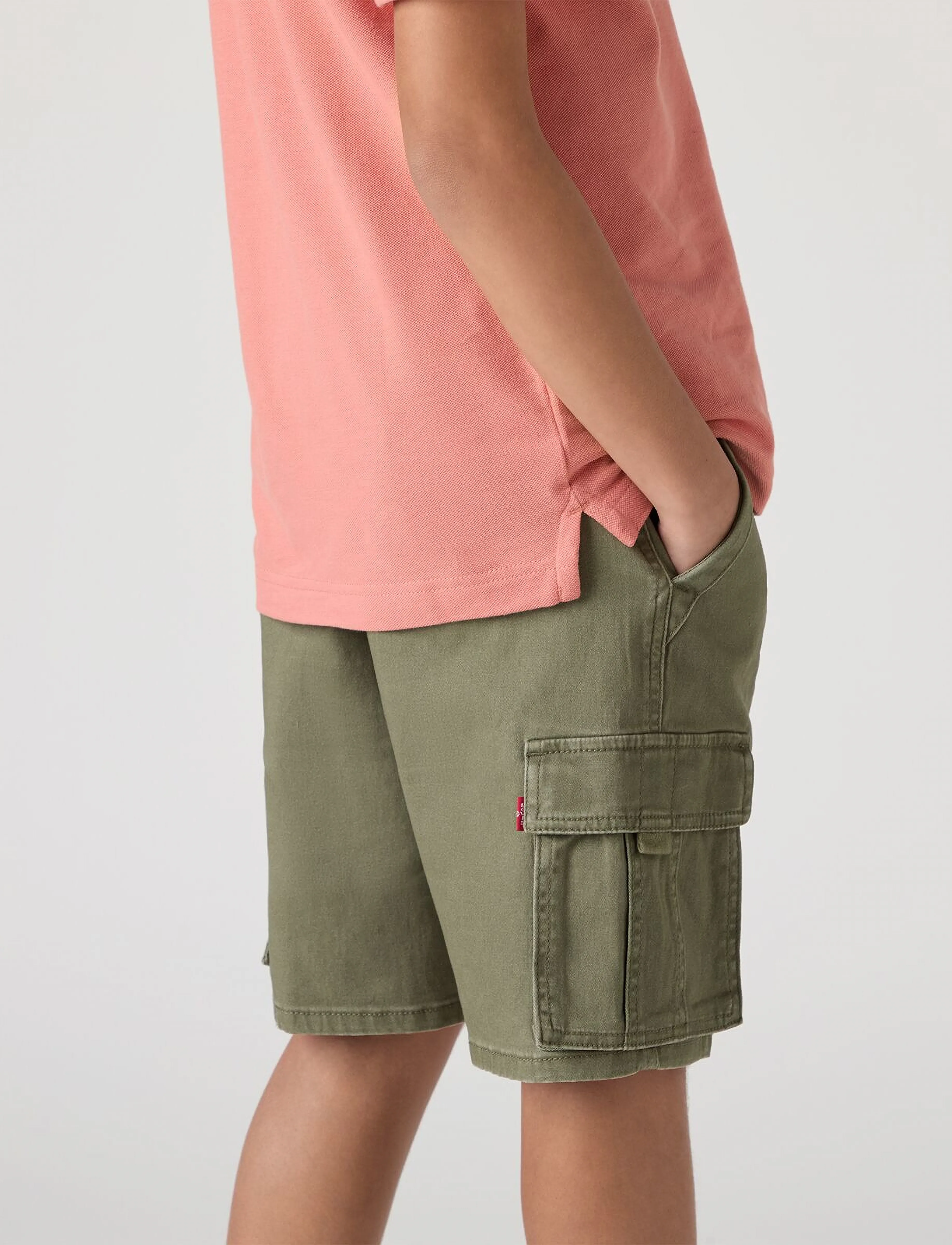 Levi's - NO-NON DENIM SHORTS - deep lichen green - 4