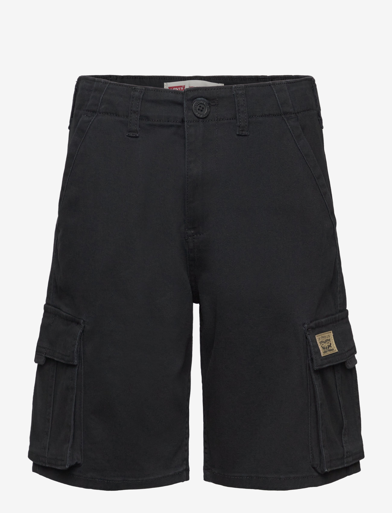 Levi's - NO-NON DENIM SHORTS - cargo shorts - jet black - 0