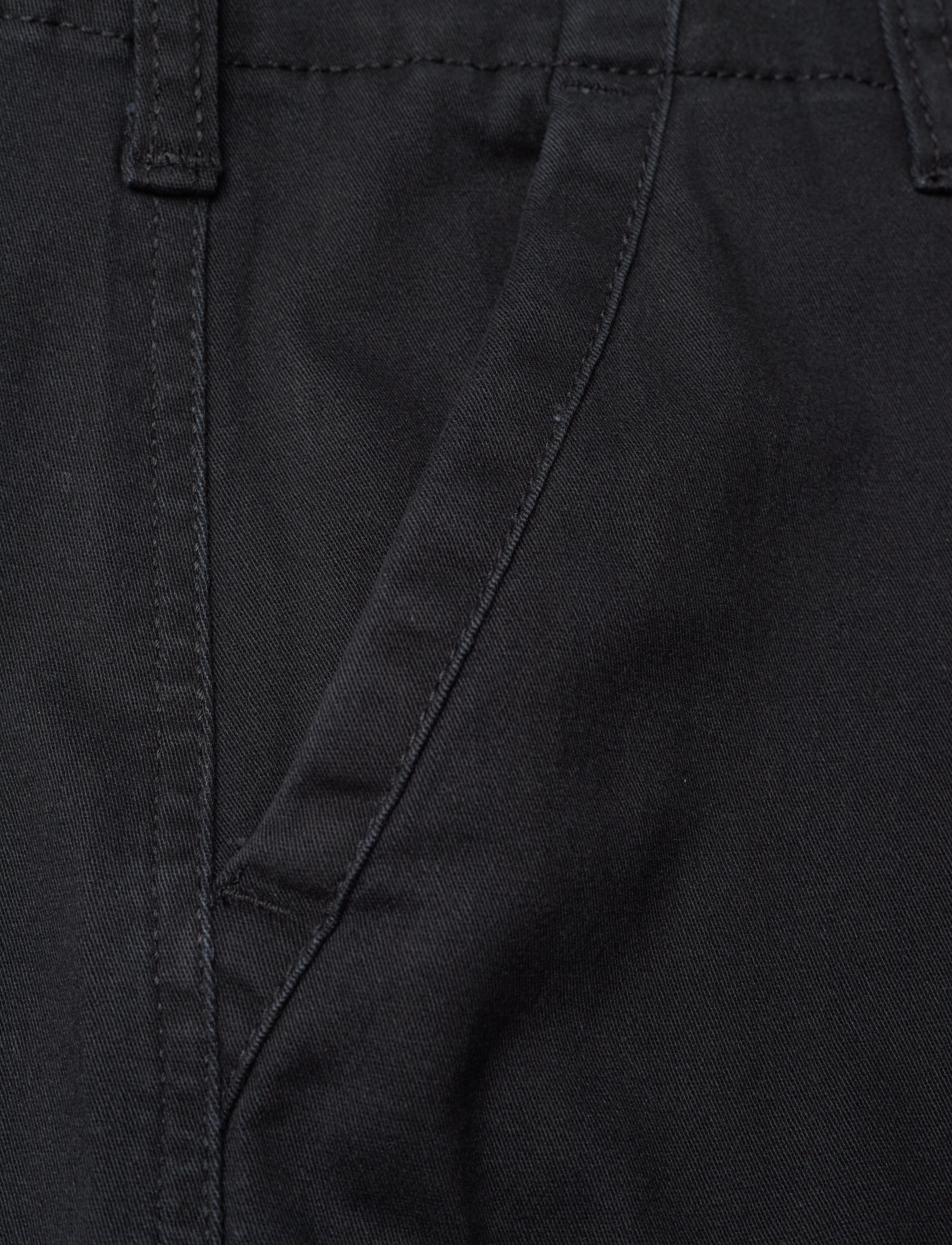 Levi's - NO-NON DENIM SHORTS - jet black - 2