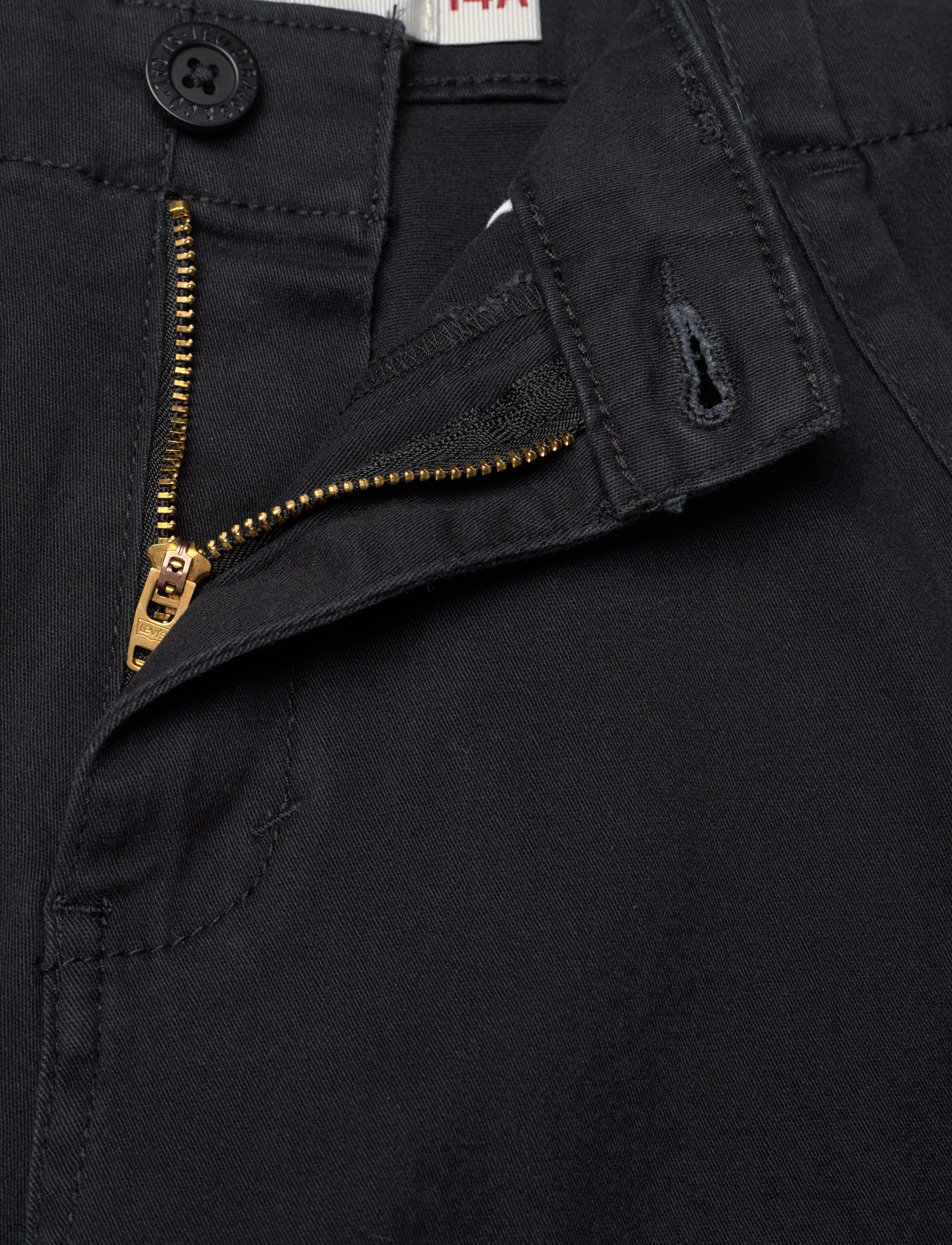 Levi's - NO-NON DENIM SHORTS - jet black - 3