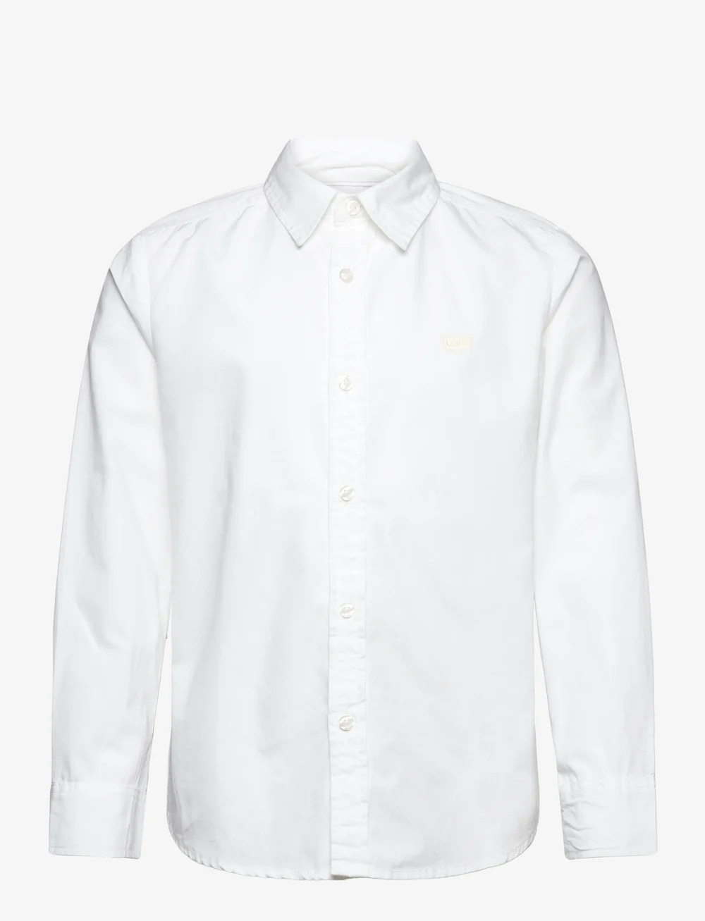 Levi's - LW-L/S WOVEN TOP - langærmede skjorter - bright white - 0