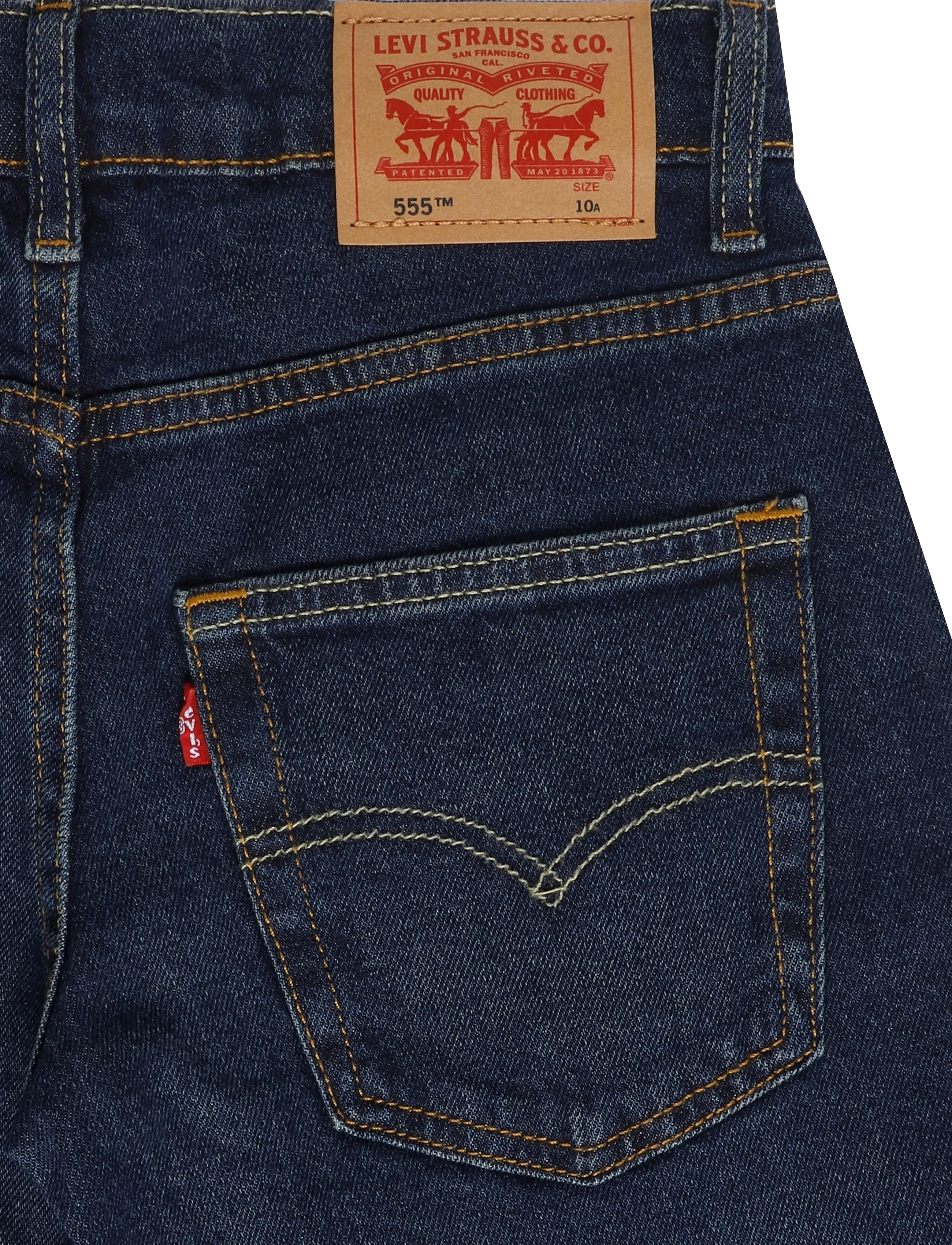 Levi's - PX-DENIM PANTS - sirged teksad - dark hollow - 3
