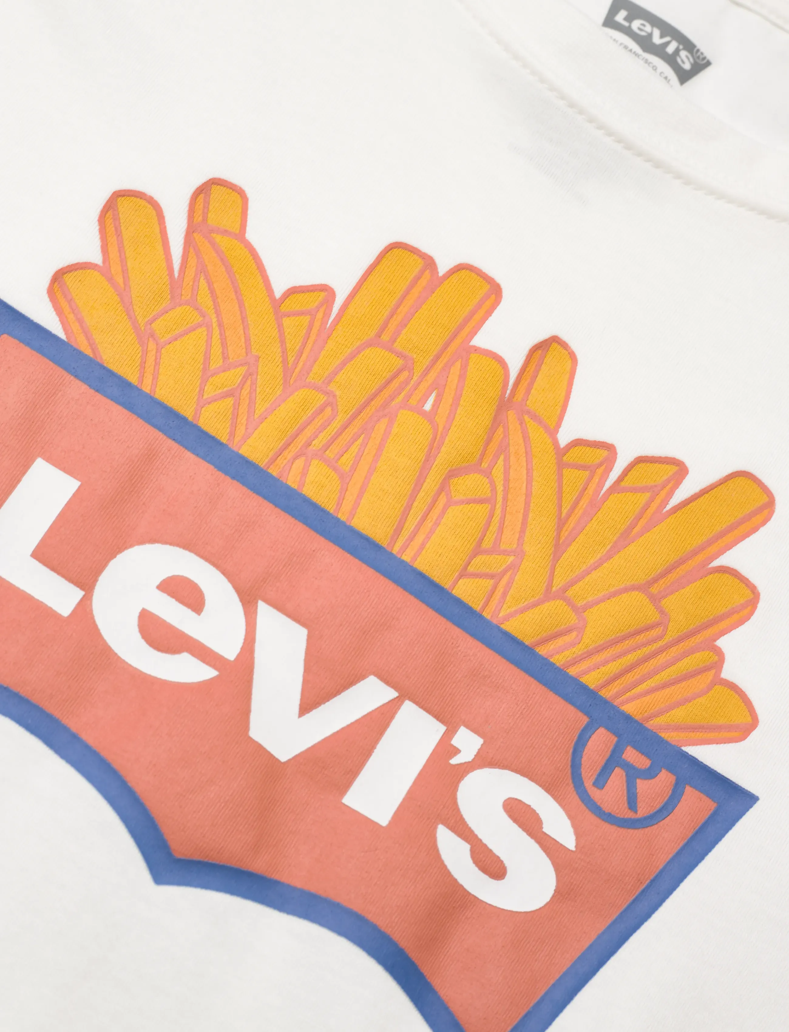 Levi's - Levi's® French Fry Batwing Tee - blanc de blanc - 2