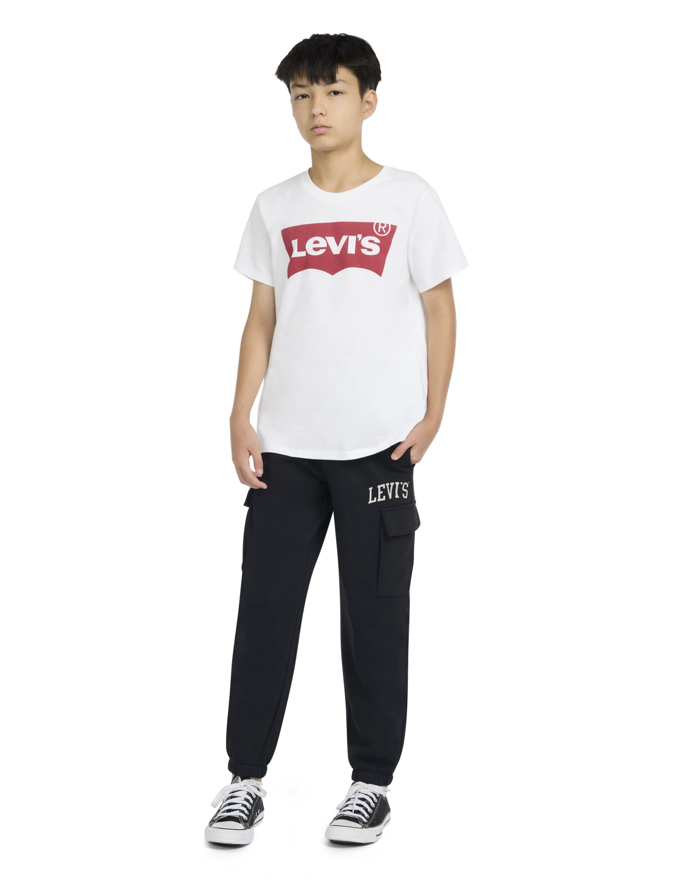 Levi's - Levi's® Cargo Jogger Pants - jogginghosen - jet black - 4