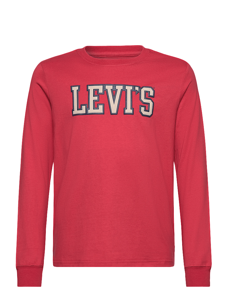 Levi's - LS-L/S TEE - långärmade t-shirts - cardinal - 0