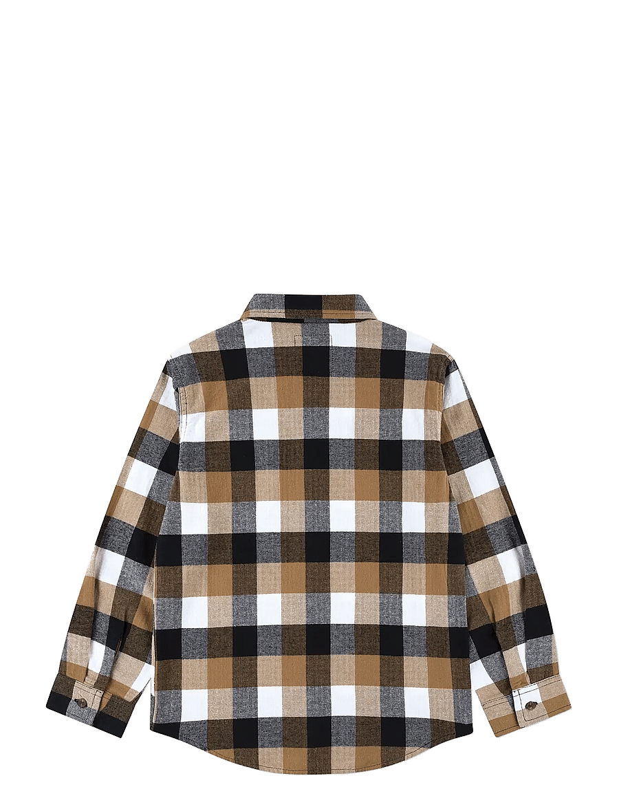 Levi's - Levi's® Buffalo Checkered Flanner Shirt - langärmlige hemden - jet black - 2