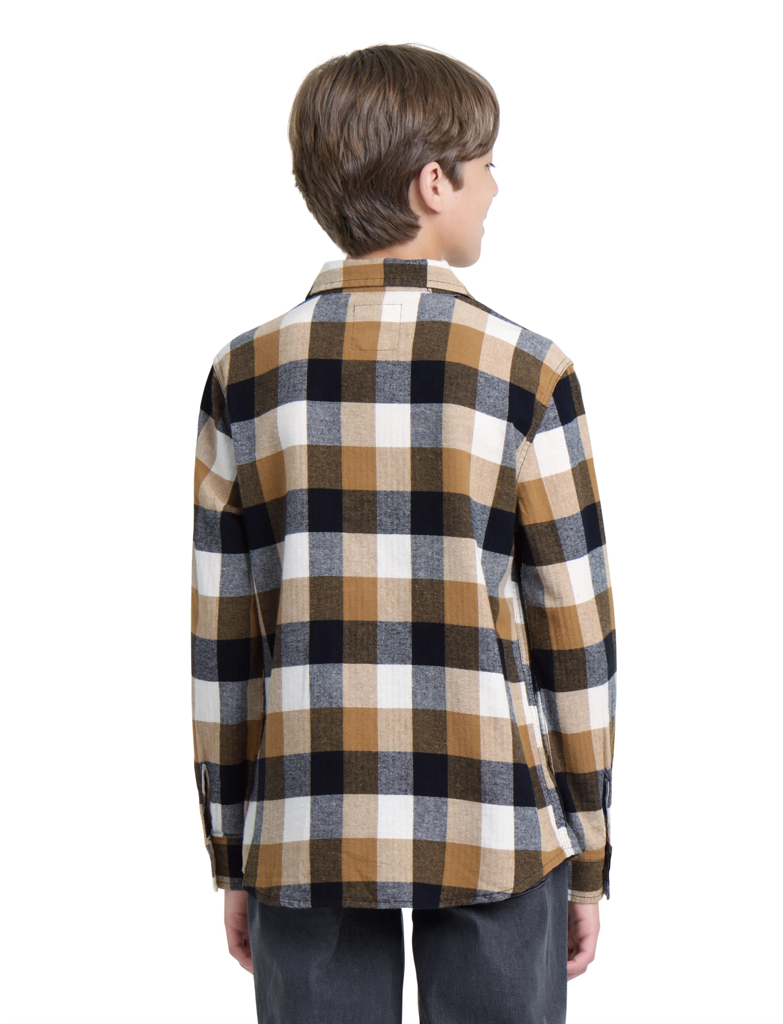 Levi's - Levi's® Buffalo Checkered Flanner Shirt - pikkade varrukatega särgid - jet black - 3