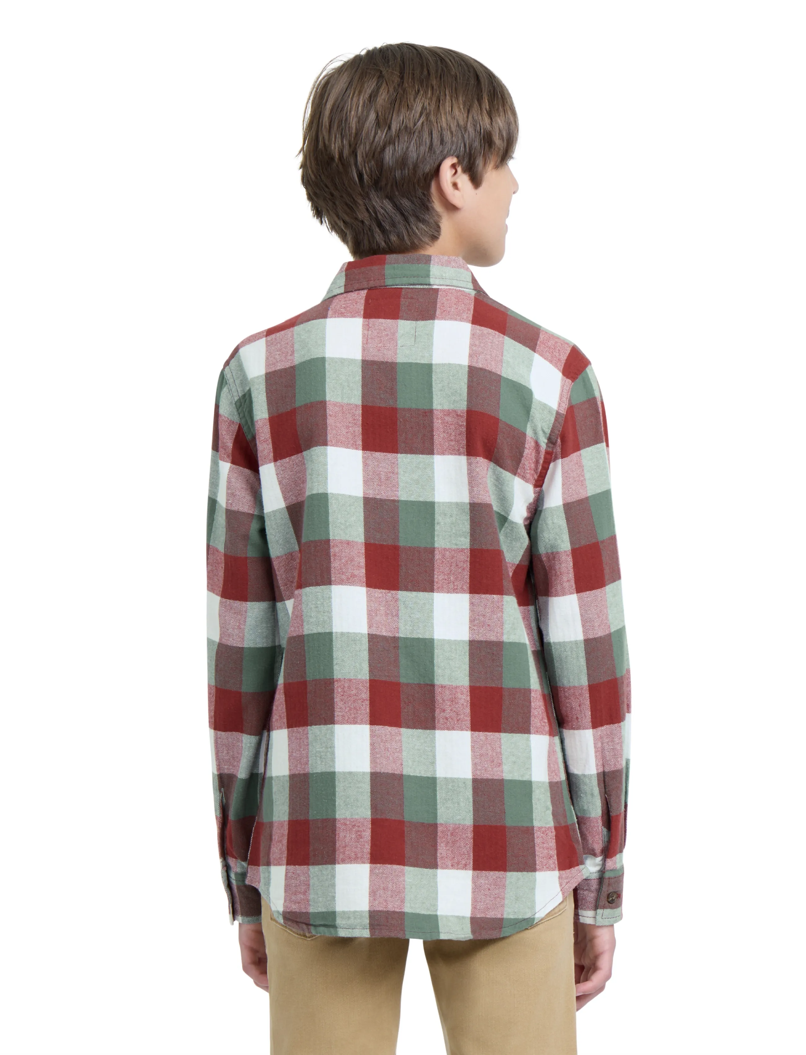 Levi's - Levi's® Buffalo Checkered Flanner Shirt - langärmlige hemden - red pear - 3