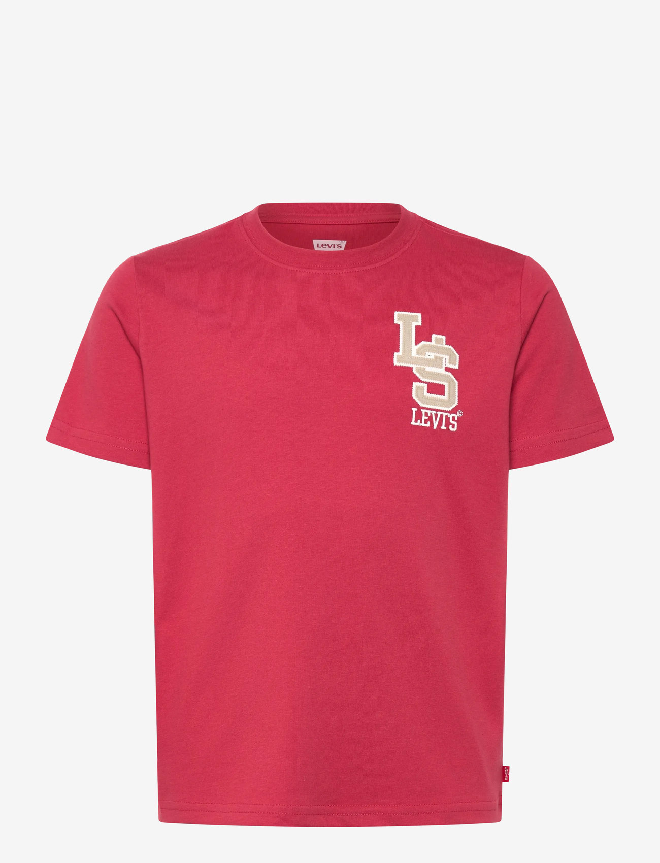 Levi's - Levi's® Streamline Monogram Tee - kortärmade t-shirts - cardinal - 0
