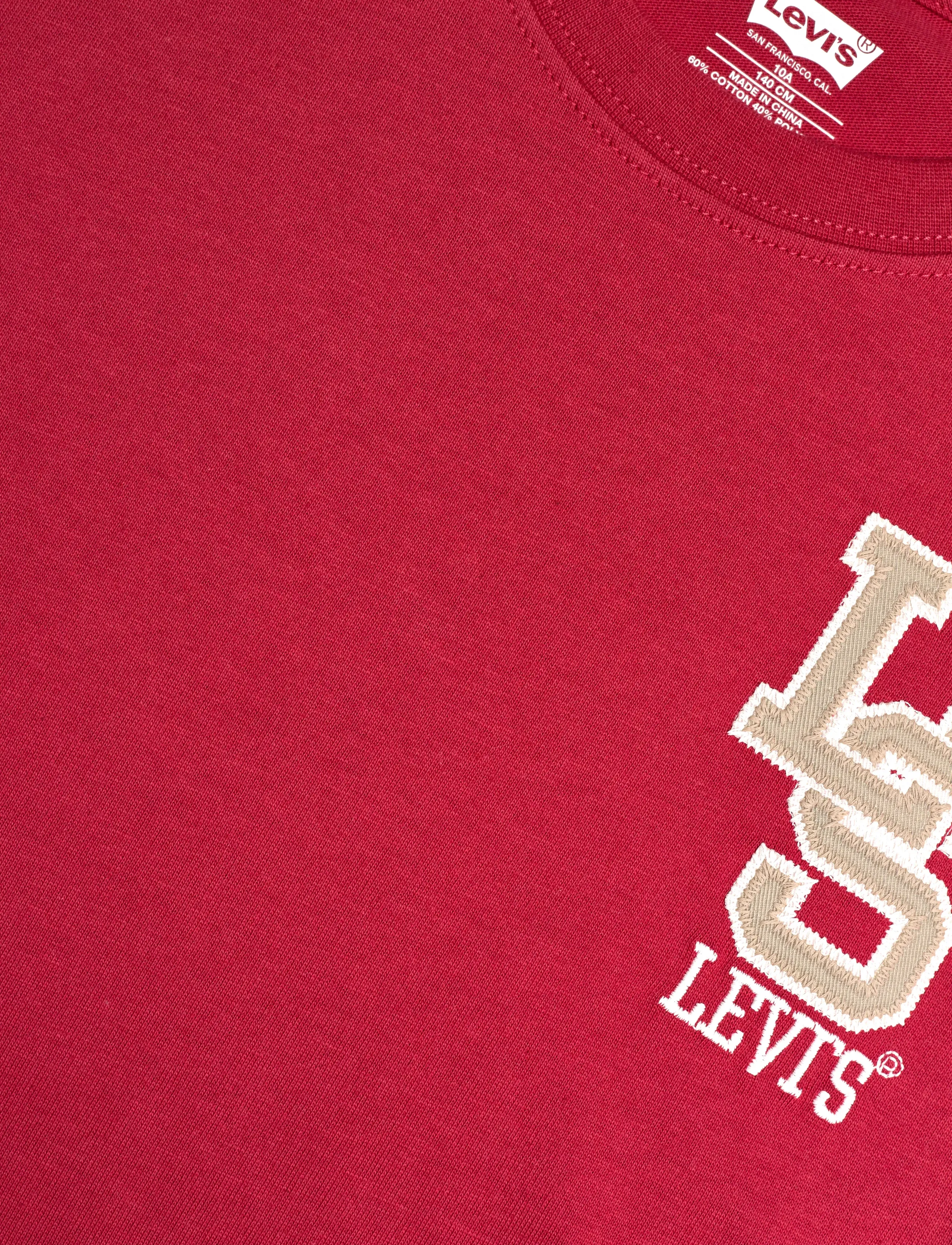 Levi's - Levi's® Streamline Monogram Tee - kortærmede t-shirts - cardinal - 2