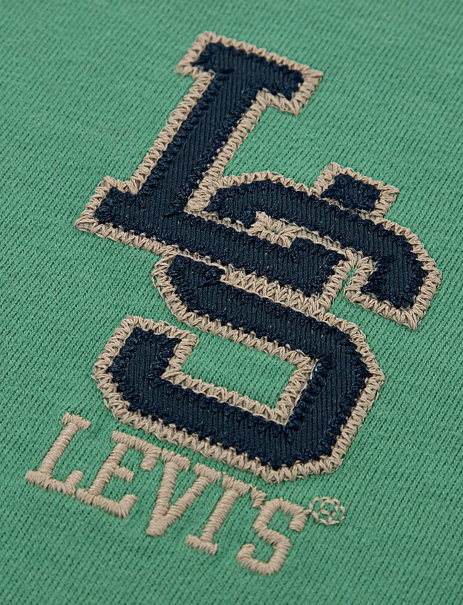 Levi's - Levi's® Streamline Monogram Tee - kurzärmelige - deep grass green - 2