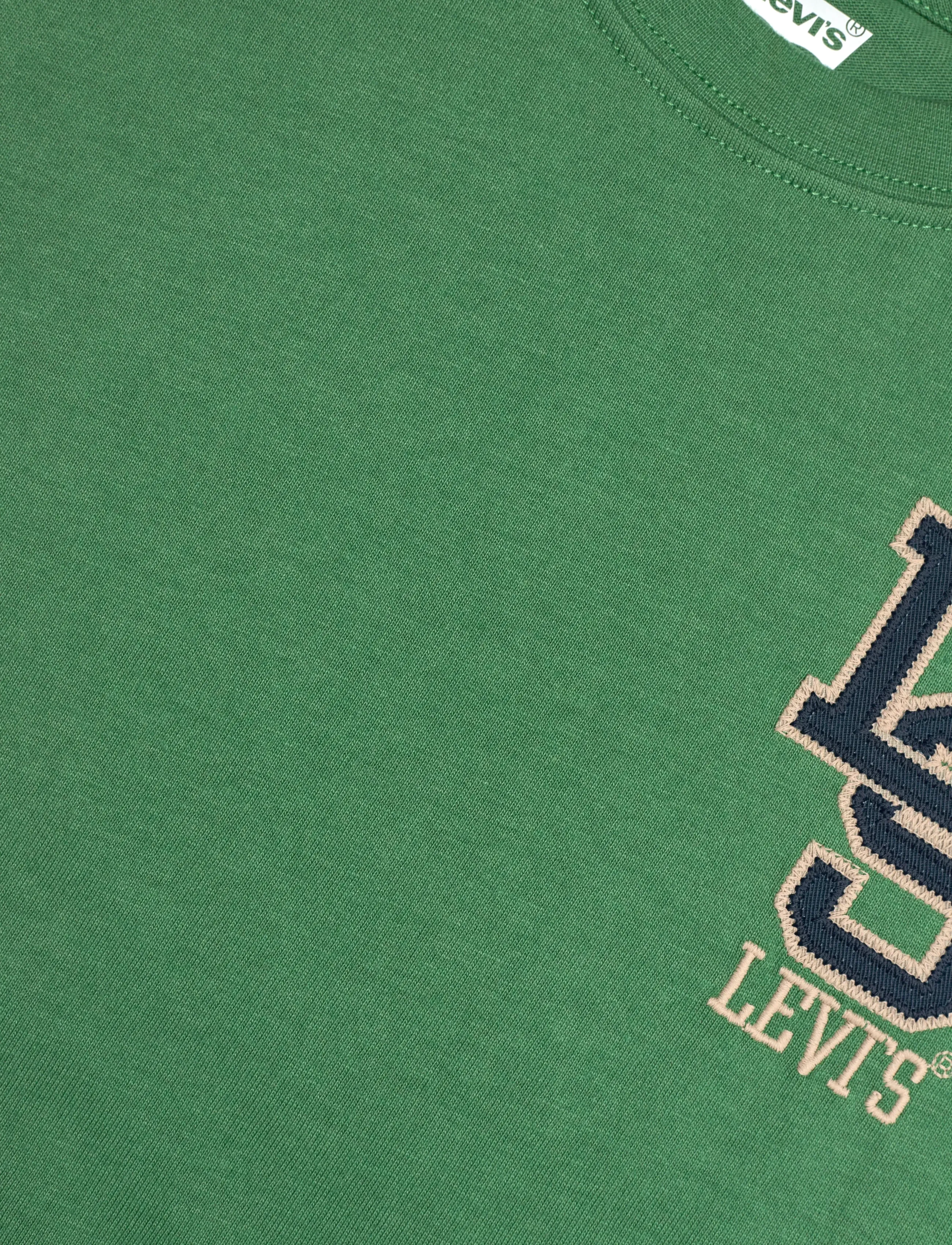 Levi's - Levi's® Streamline Monogram Tee - kortärmade t-shirts - deep grass green - 2