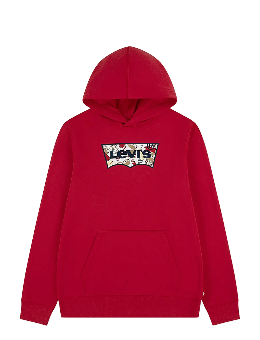 Levi's - Levi's® Barbecue Batwing Pullover Hoodie - kapuzenpullover - urban red - 0