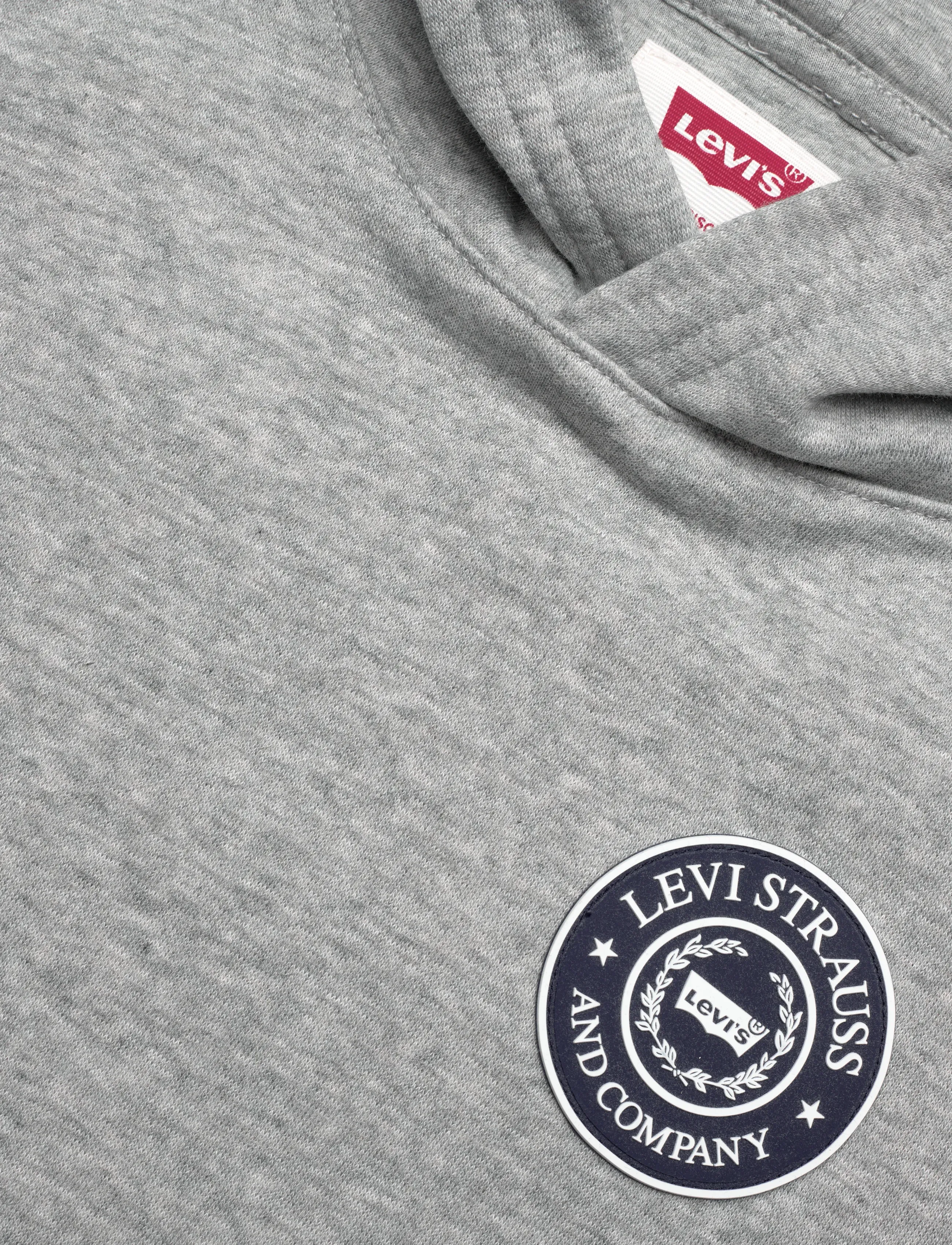 Levi's - Levi's® Modern Crest Pullover Hoodie - huvtröjor - grey heather - 2