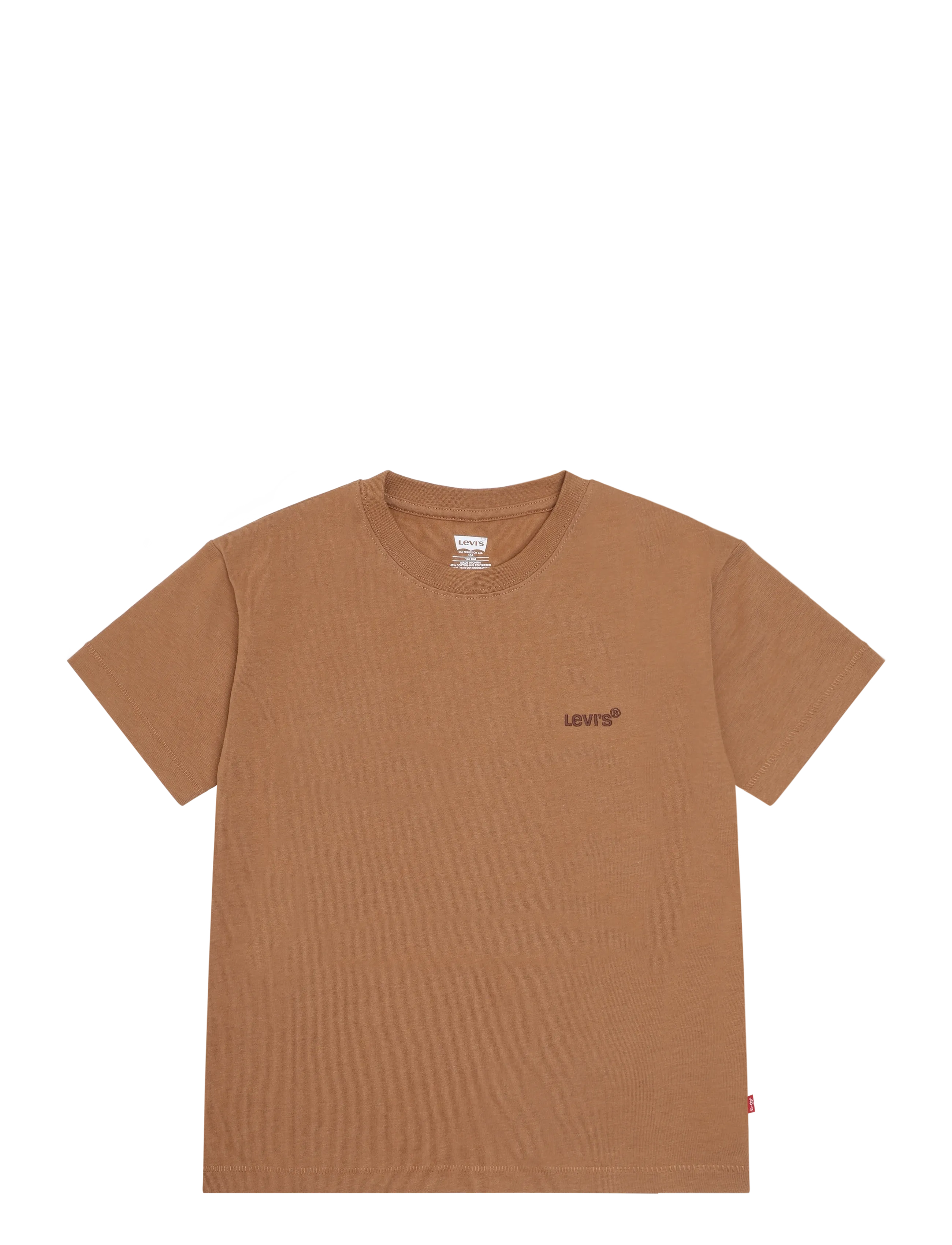 Levi's TE-S/S TEE - T-särgid - FOXTROT / brown