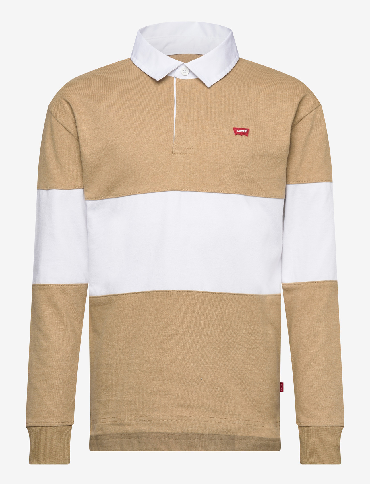 Levi's - Levi's® Timeless Rugby Polo - pikkade varrukatega polod - travertine - 0