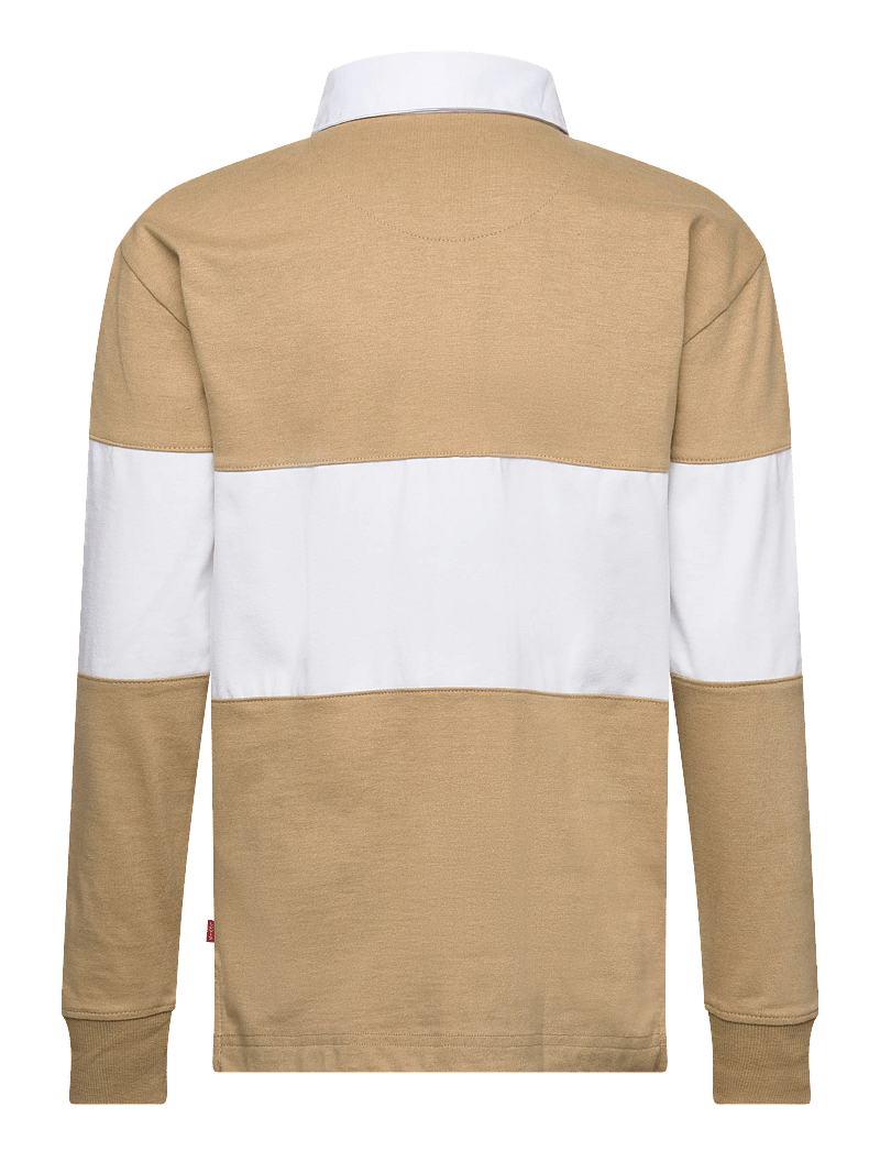 Levi's - Levi's® Timeless Rugby Polo - langærmede poloer - travertine - 1