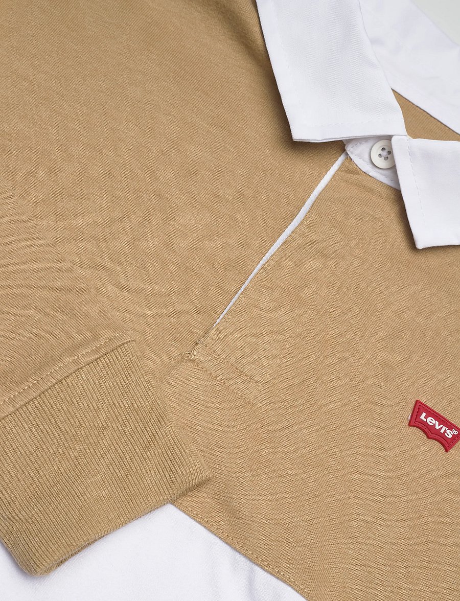 Levi's - Levi's® Timeless Rugby Polo - långärmade pikéer - travertine - 2