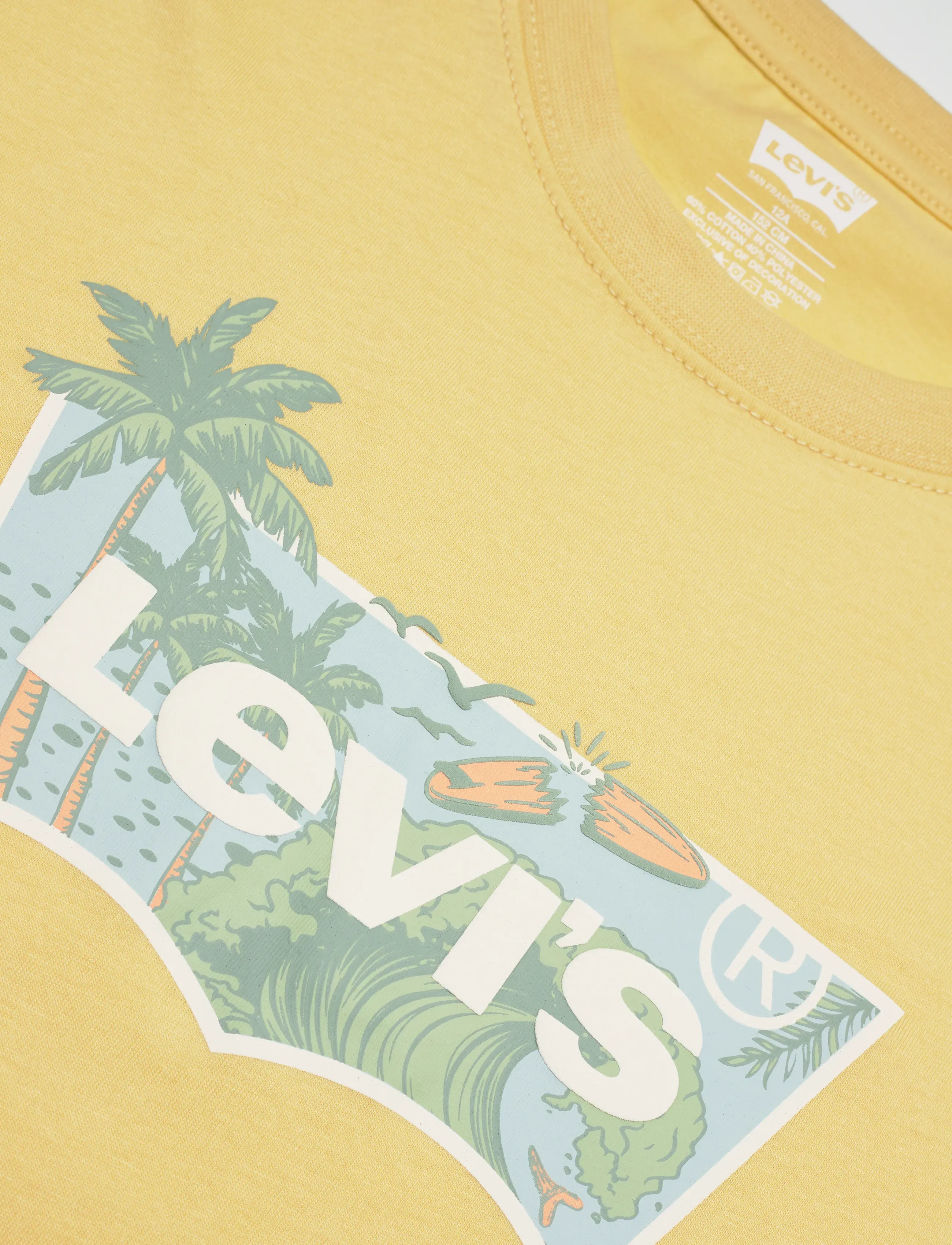 Levi's - Levi's® High Tide Batwing Tee - kortärmade t-shirts - raffia - 2