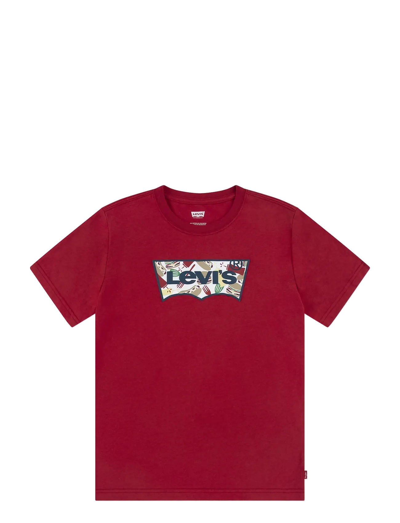 Levi's Levi's® Barbecue Batwing Tee - Kurzärmelige - URBAN RED / red