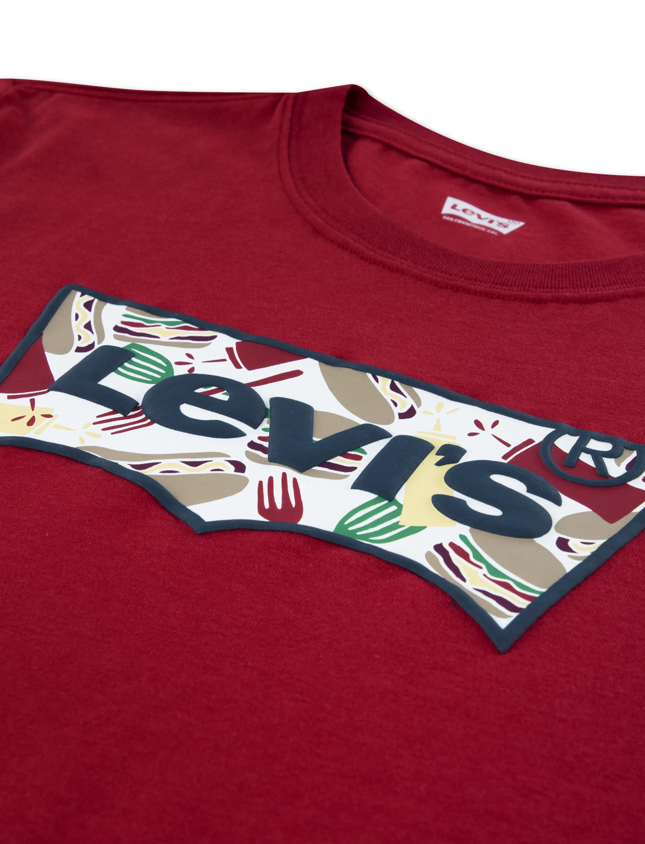 Levi's - Levi's® Barbecue Batwing Tee - kurzärmelige - urban red - 2